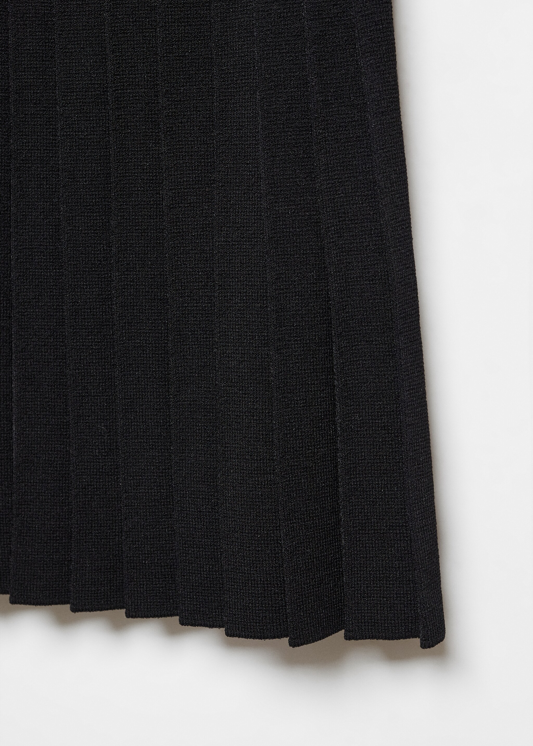 Pleated knitted mini-skirt - Details of the article 8