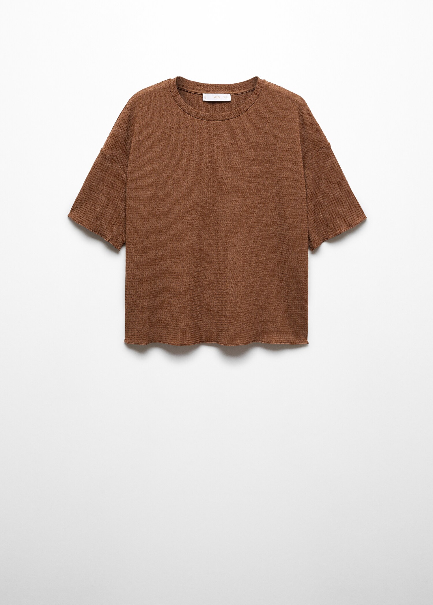 Camiseta oversize textura - Artículo sin modelo