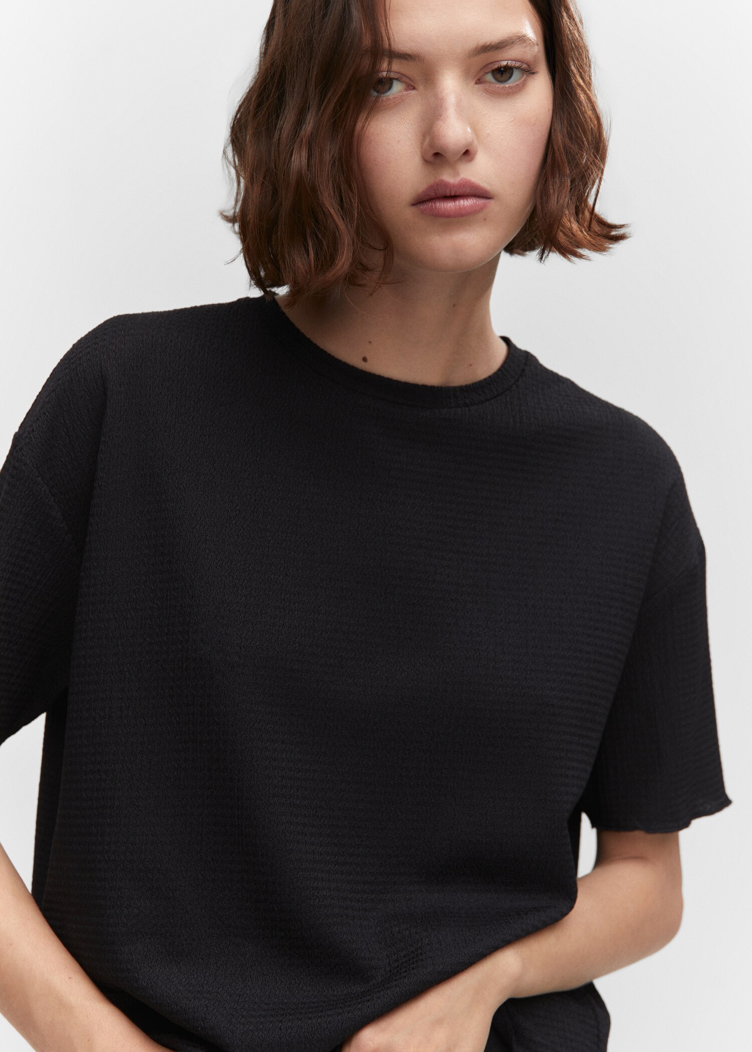 Camiseta oversize textura - Detalle del artículo 1