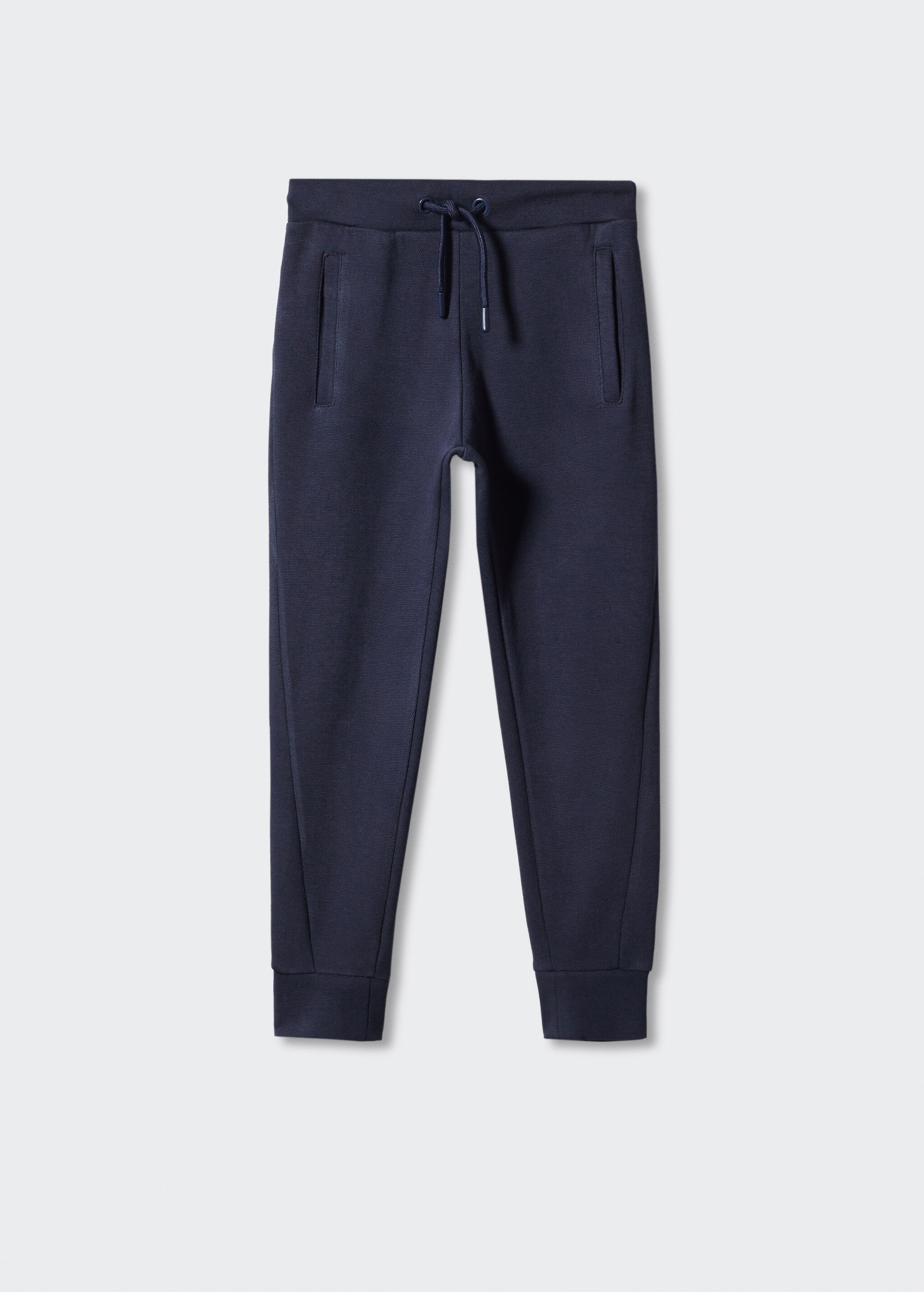 Cotton jogger-style trousers - Article without model
