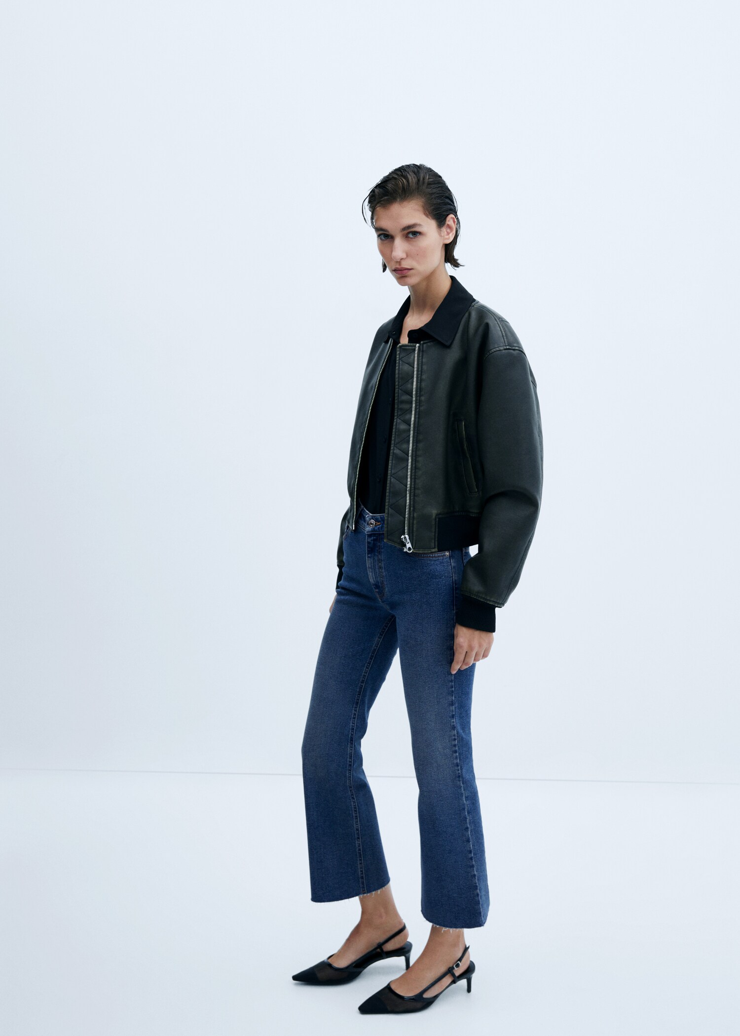 Sienna flare crop jean pantolon - Ürün detayı 2