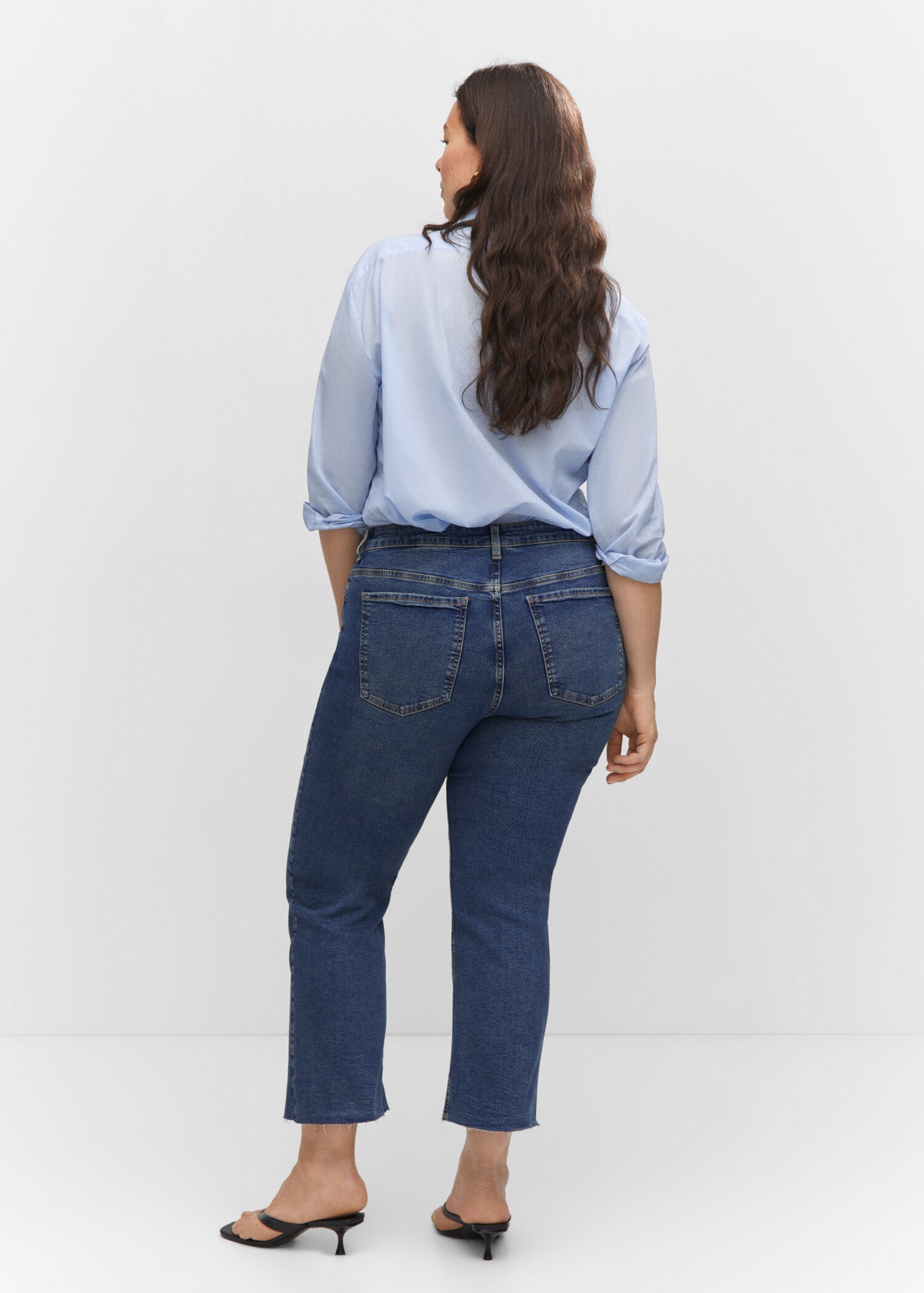Sienna flare crop jean pantolon - Ürün detayı 4