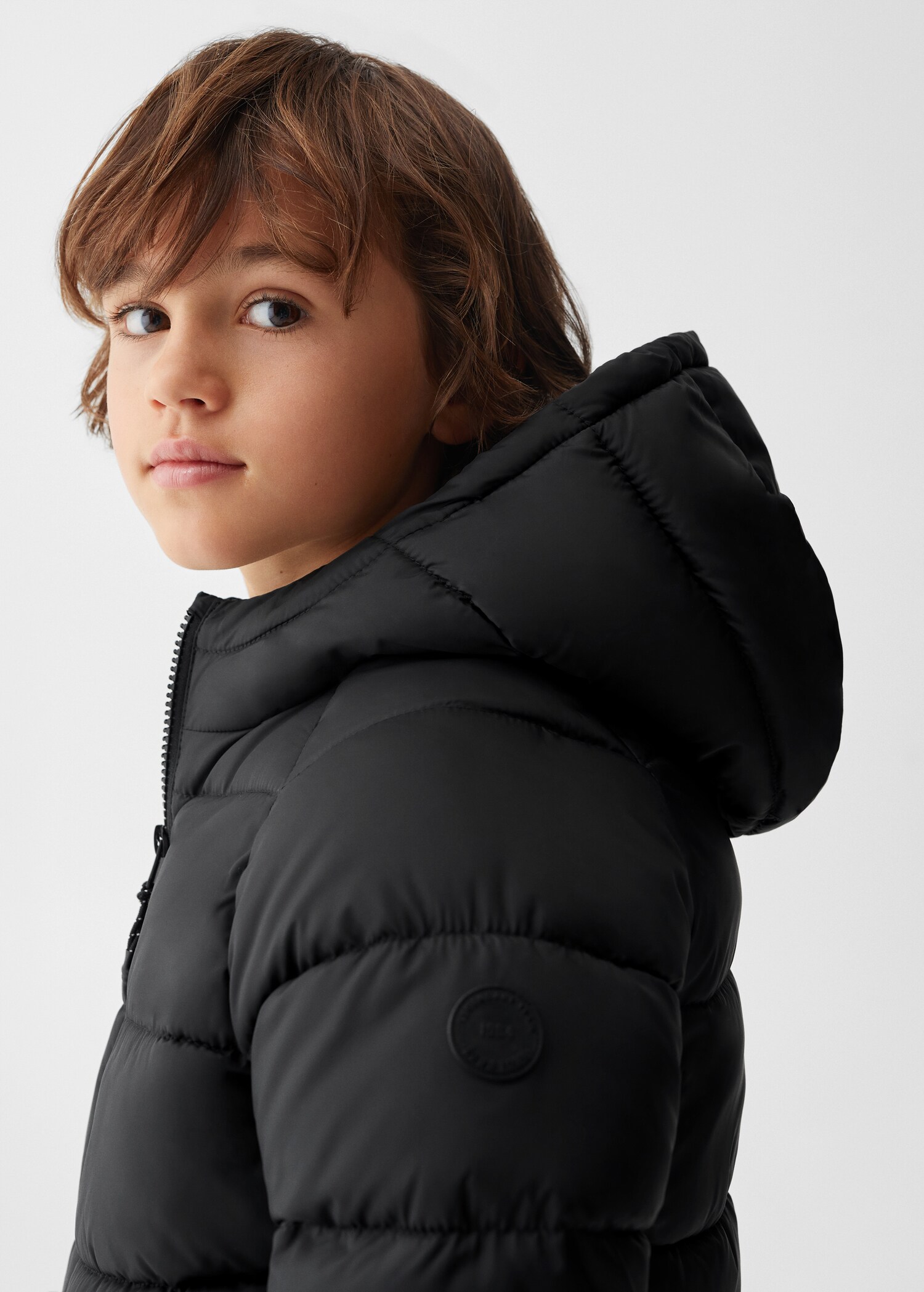 Hood quilted coat - Данни за артикула 1