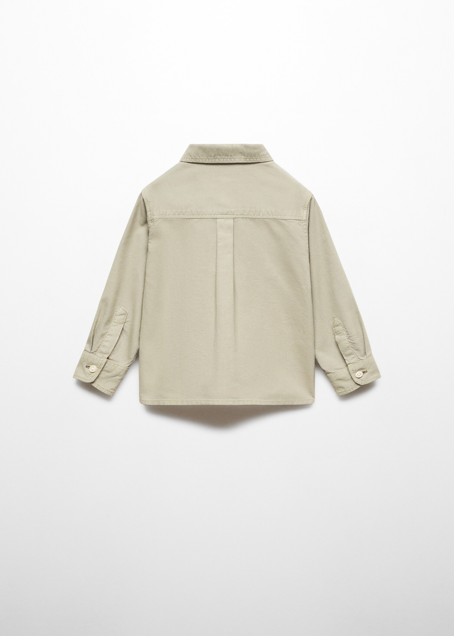 Chemise regular fit coton - Verso de l’article