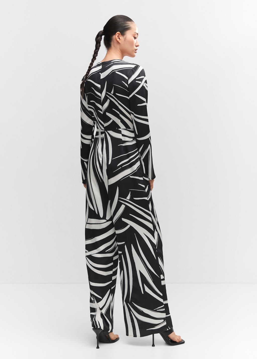 Printed wrap jumpsuit Women MANGO China