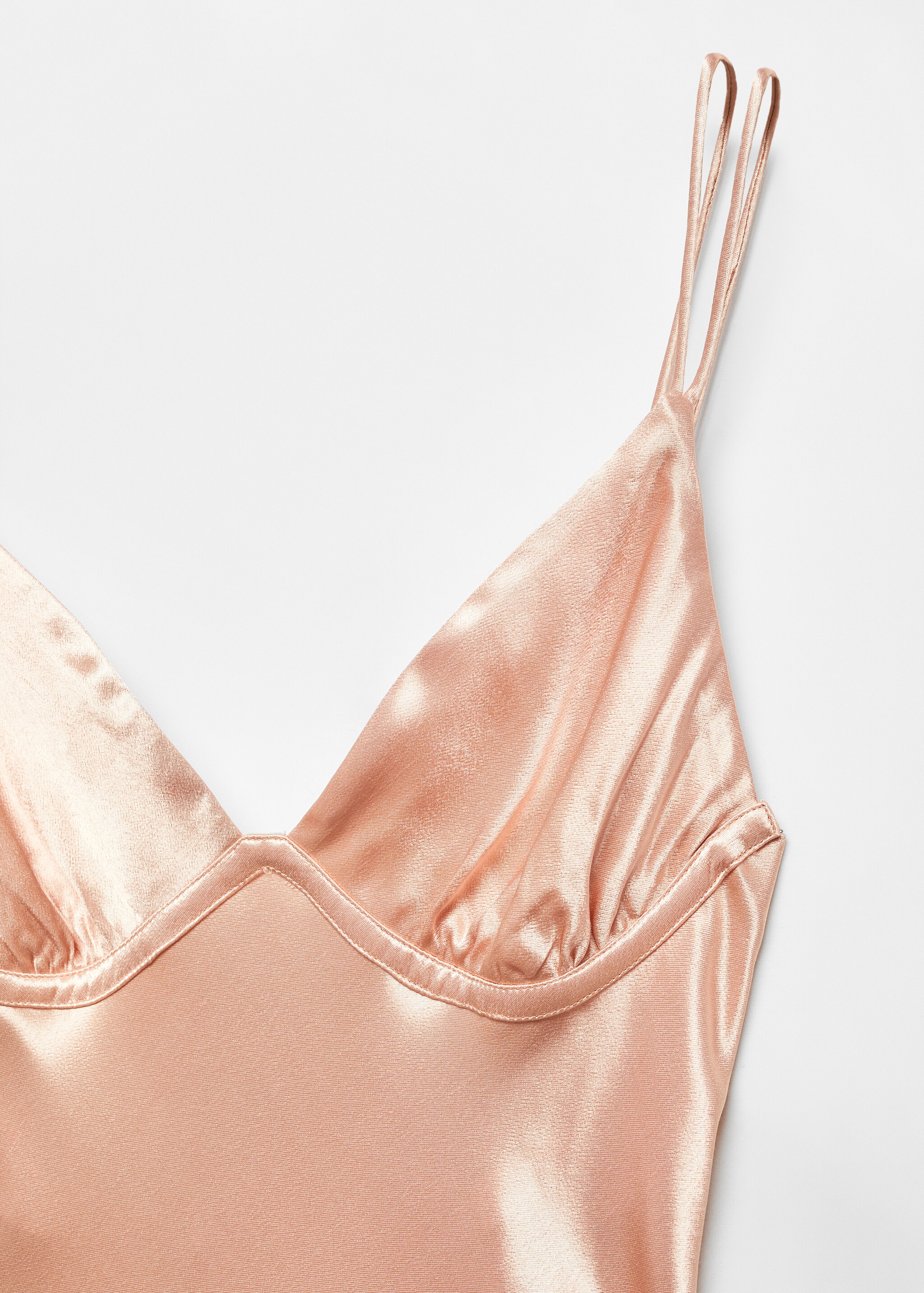 Satin camisole dress - Details of the article 8