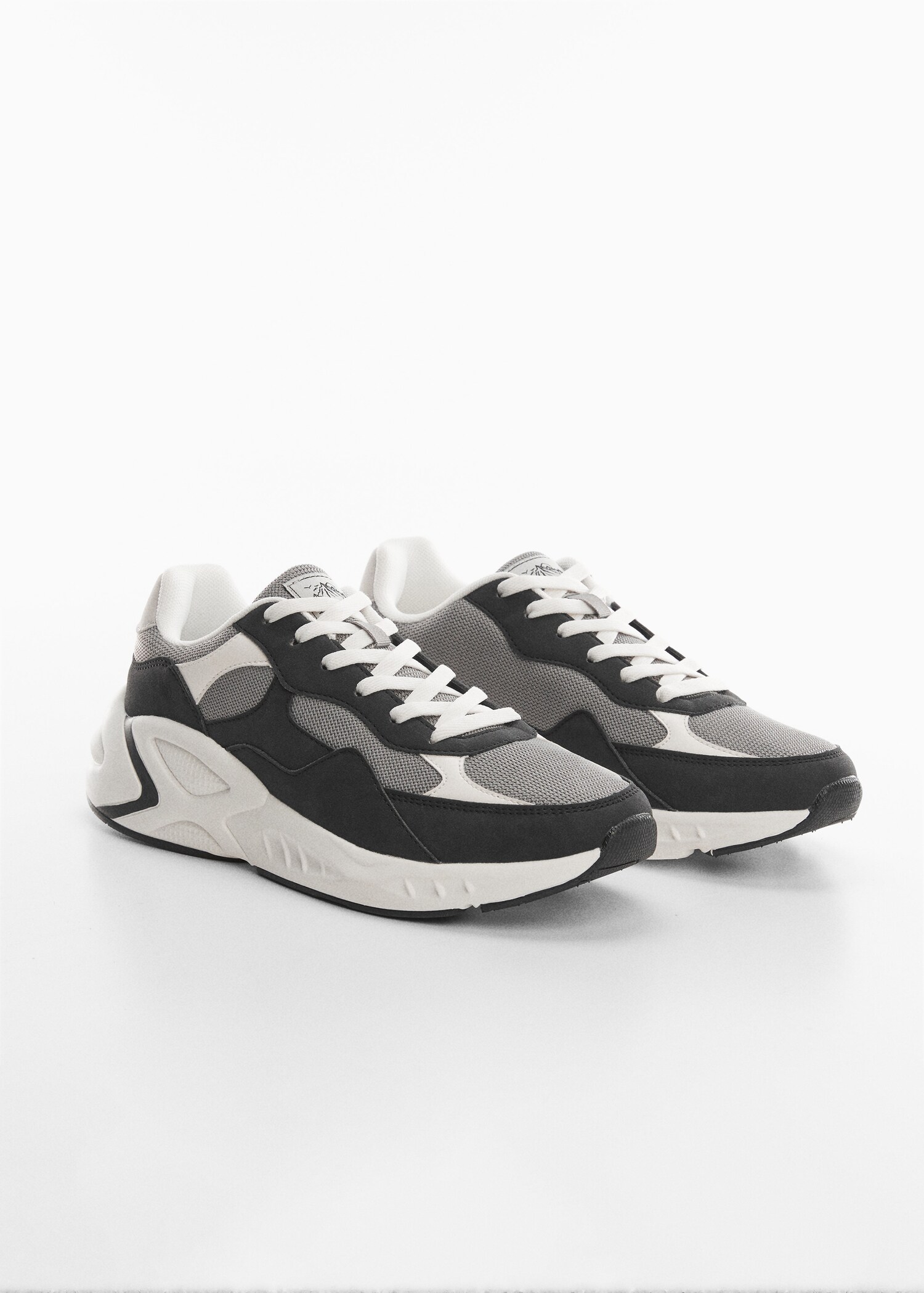 Combined design sneakers - Medium plane