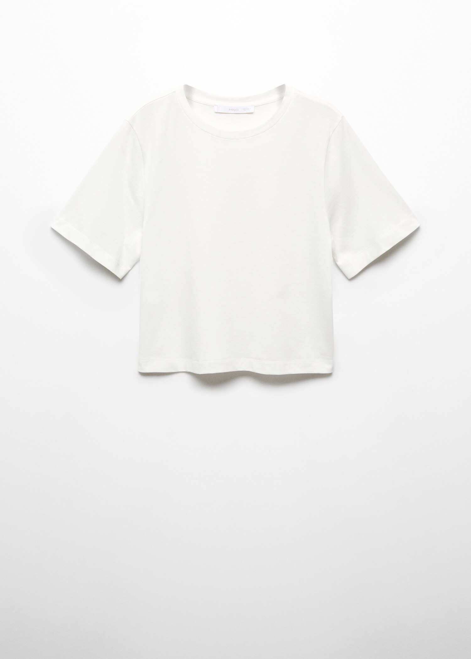 Short-sleeved cotton t-shirt - Article without model