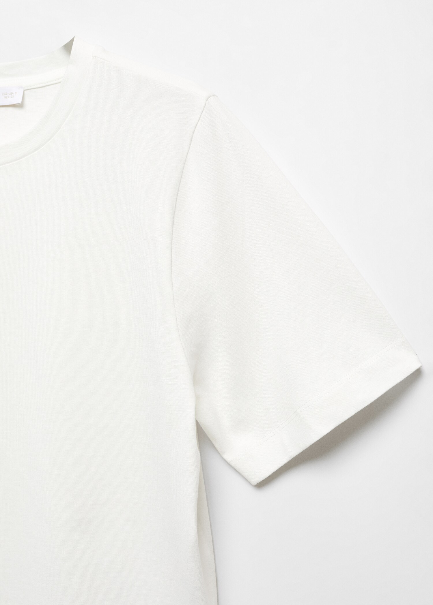 Short-sleeved cotton t-shirt - Details of the article 8