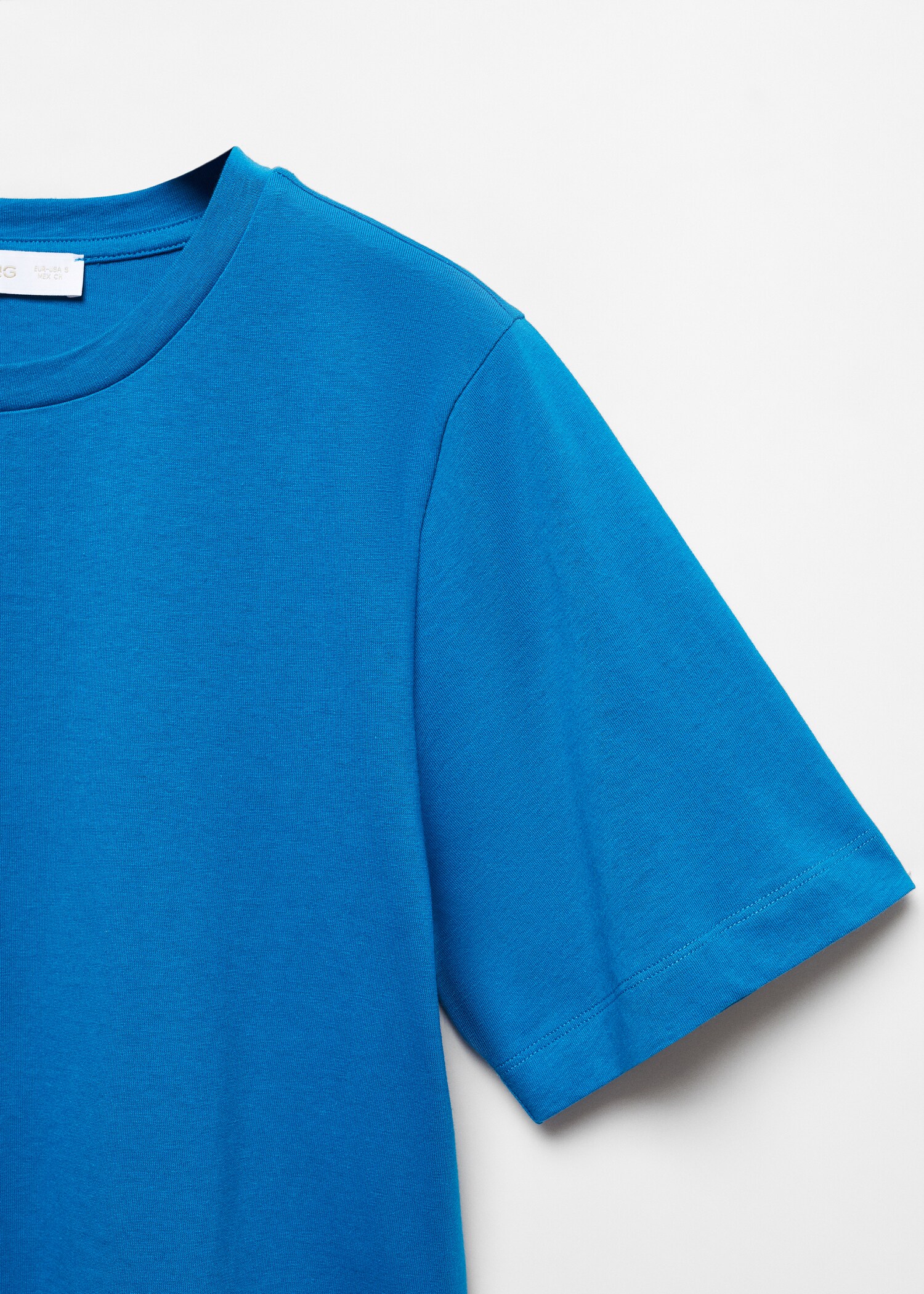 Short-sleeved cotton t-shirt - Details of the article 8