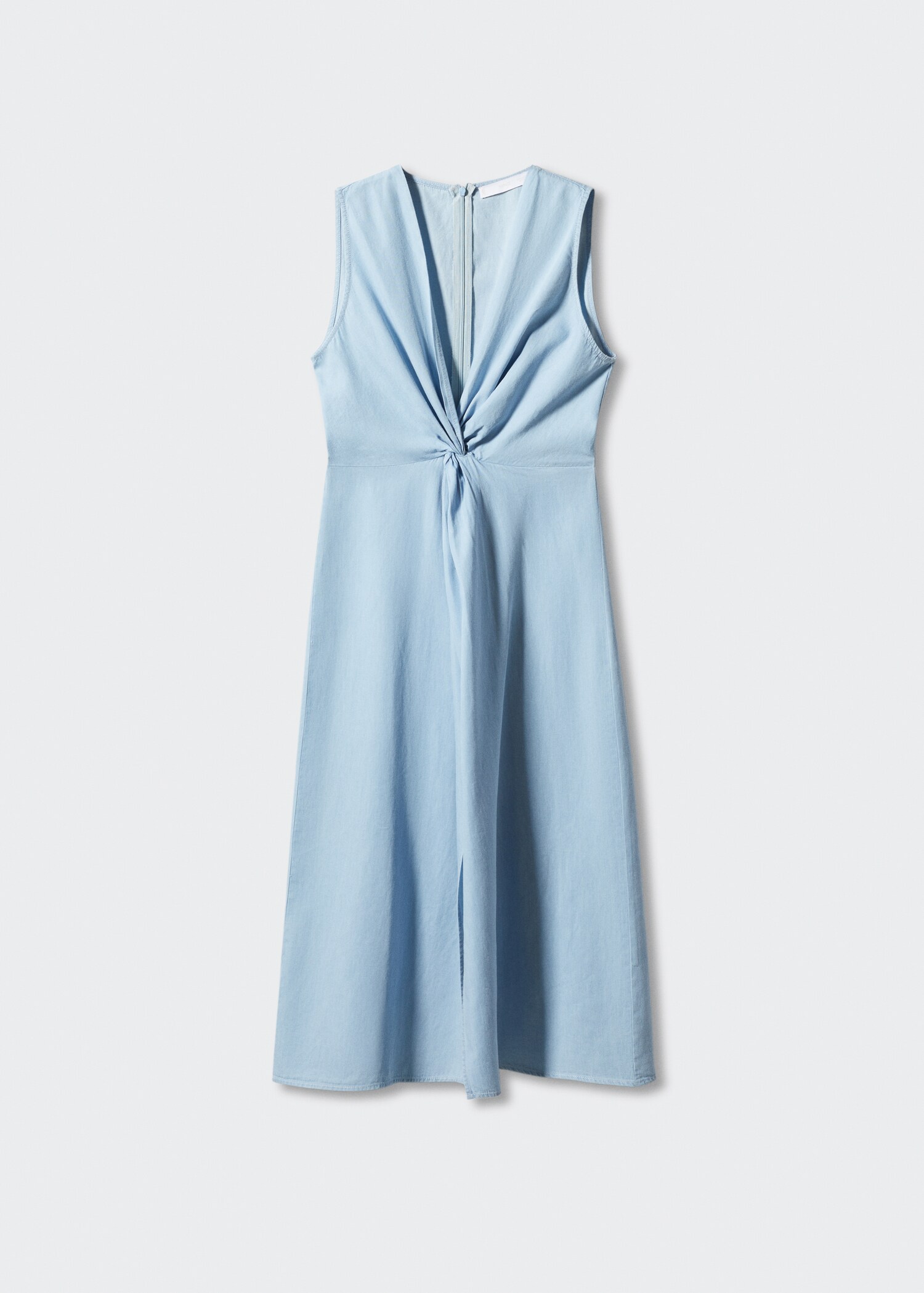 Midi-dress with knot detail - Article without model