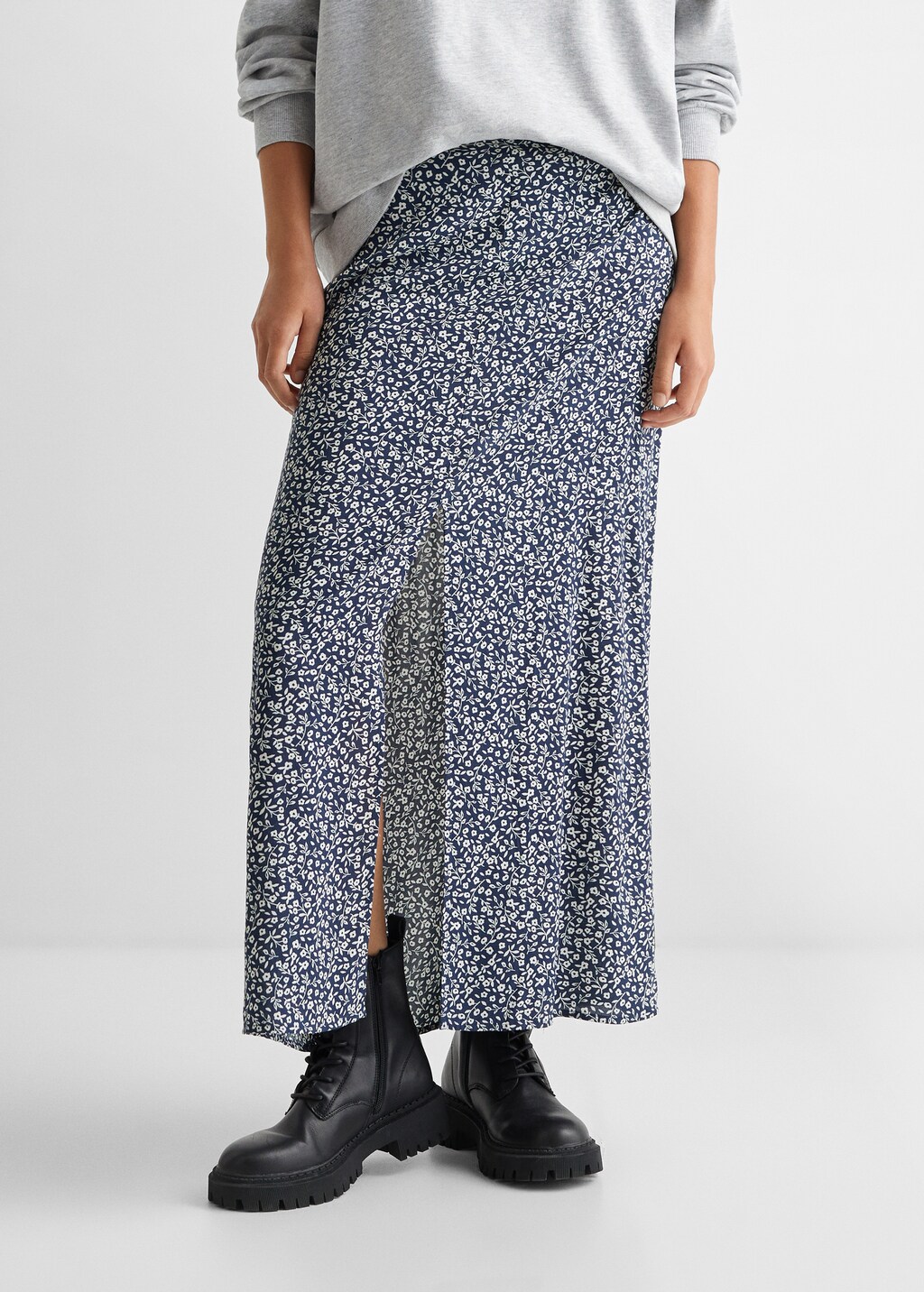 Jupe longue fleurie mango new arrivals