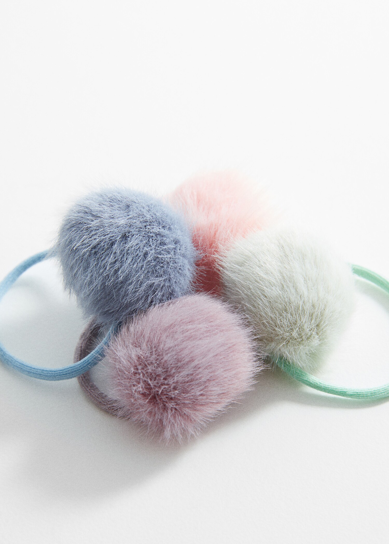 Pack of 4 scrunchies  - Medium plane
