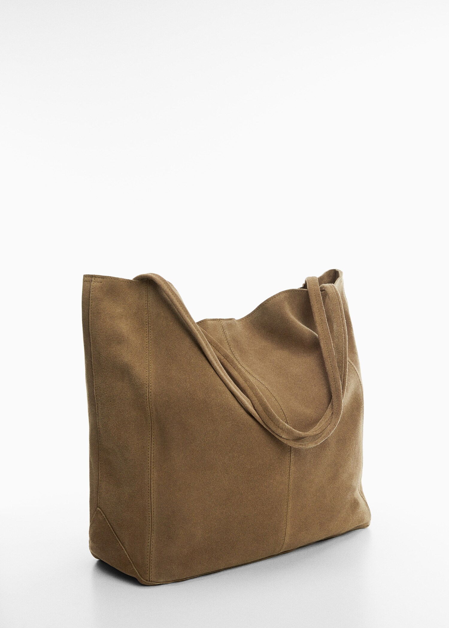 Sac shopper cuir - Plan moyen