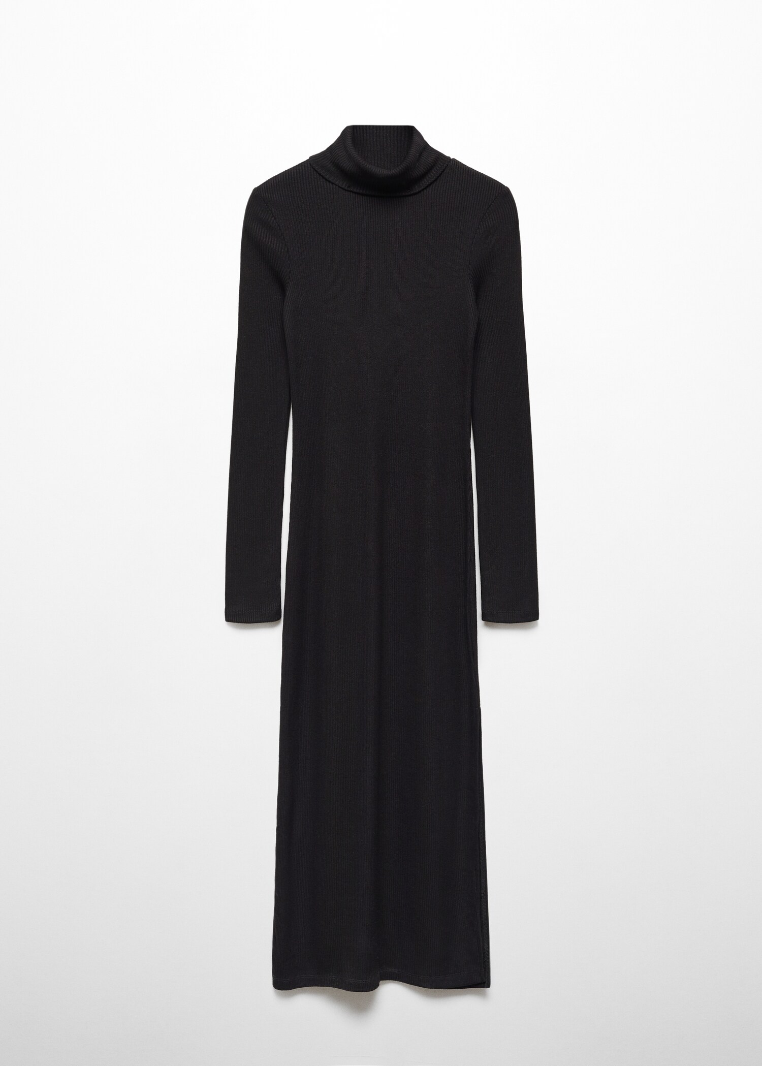 Kleid mit Rippmuster - Artikel ohne Model