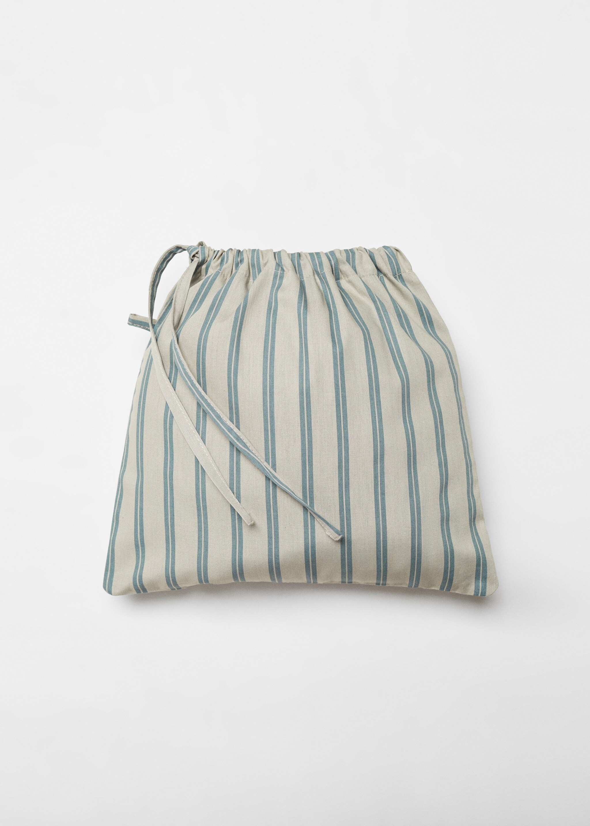 Striped cotton long pyjama - Details of the article 0