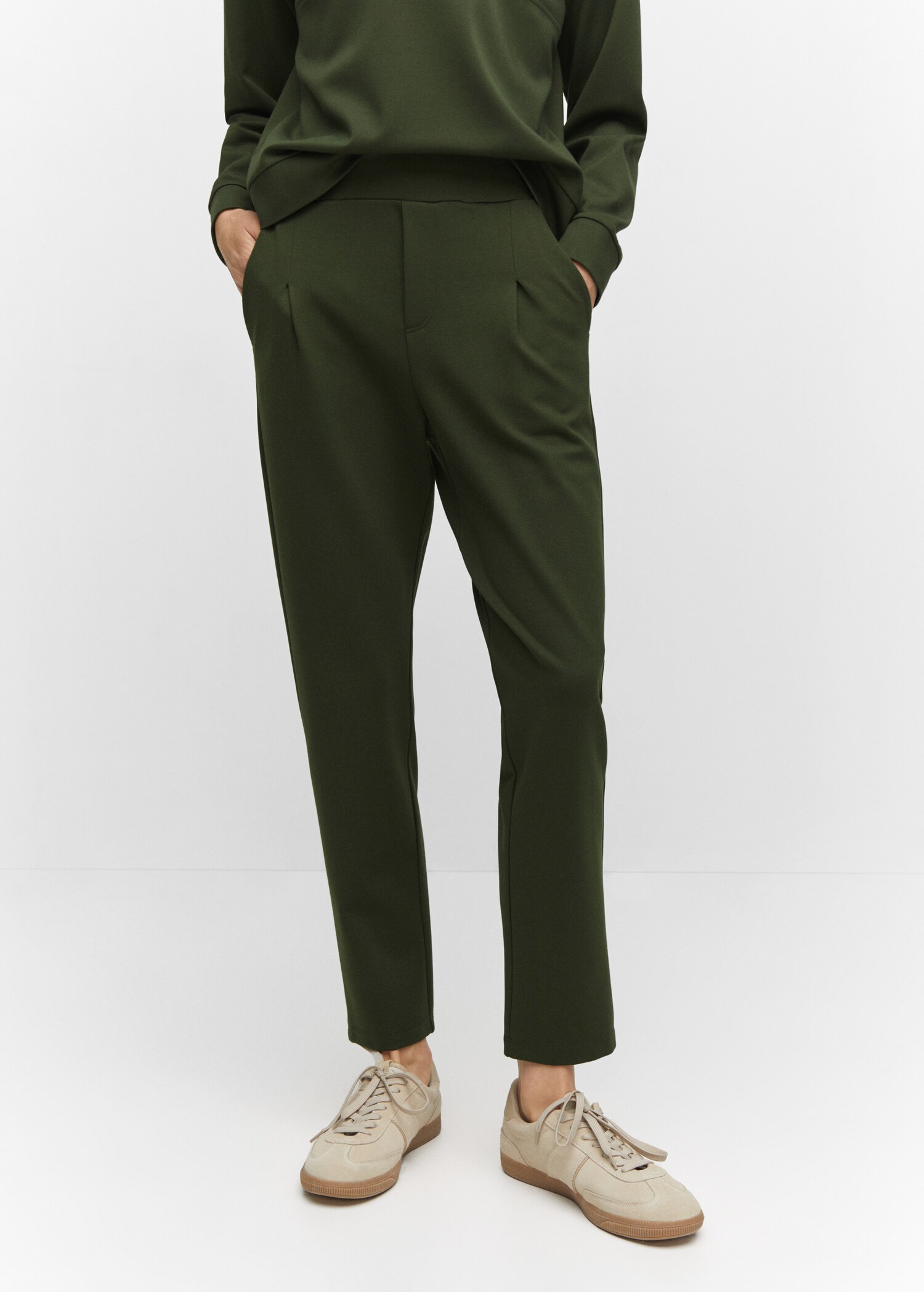 Pocket jogger trousers - Medium plane