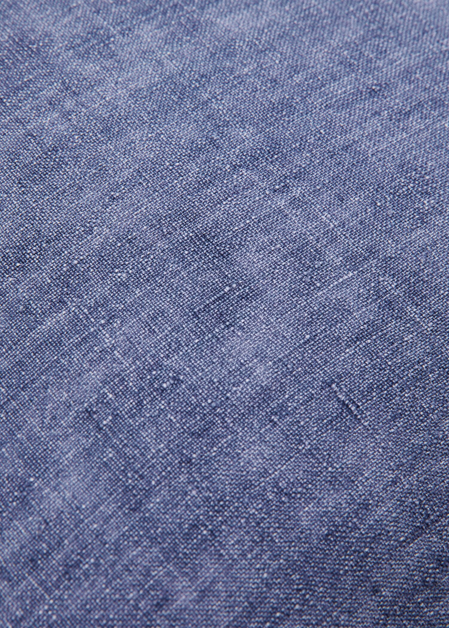 Ukrasna jastučnica od traper i lana 45 x 45 cm - Detalji artikla 1