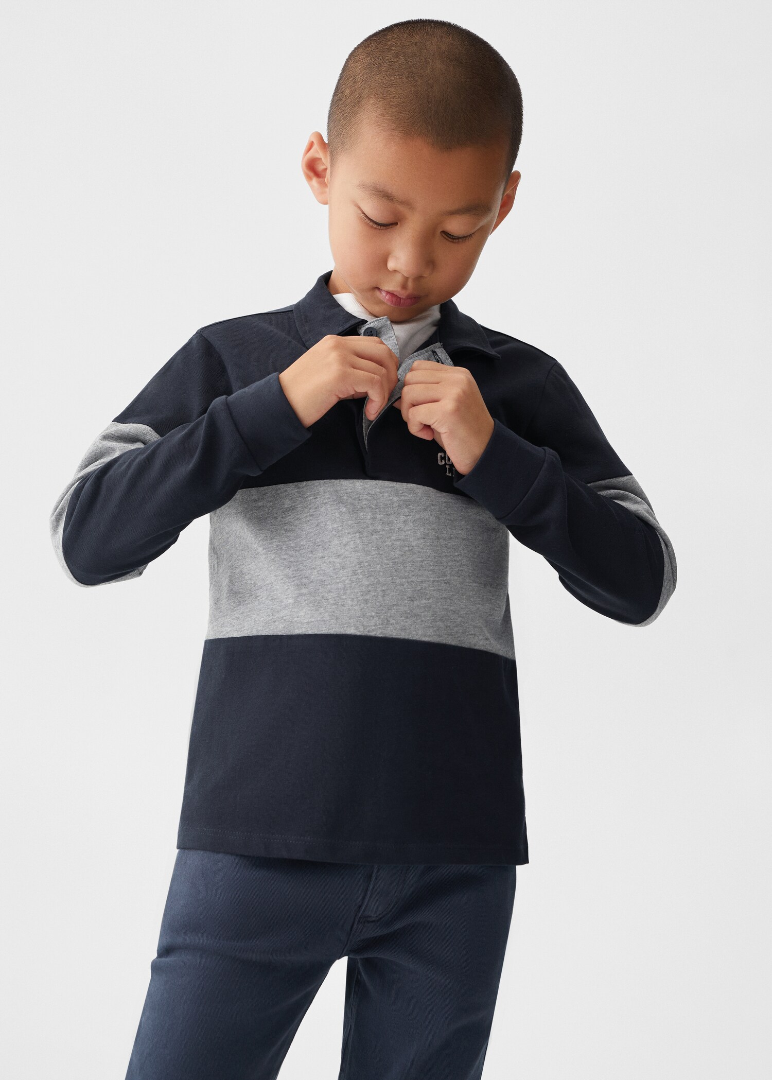 Jersey estilo polo - Plano medio