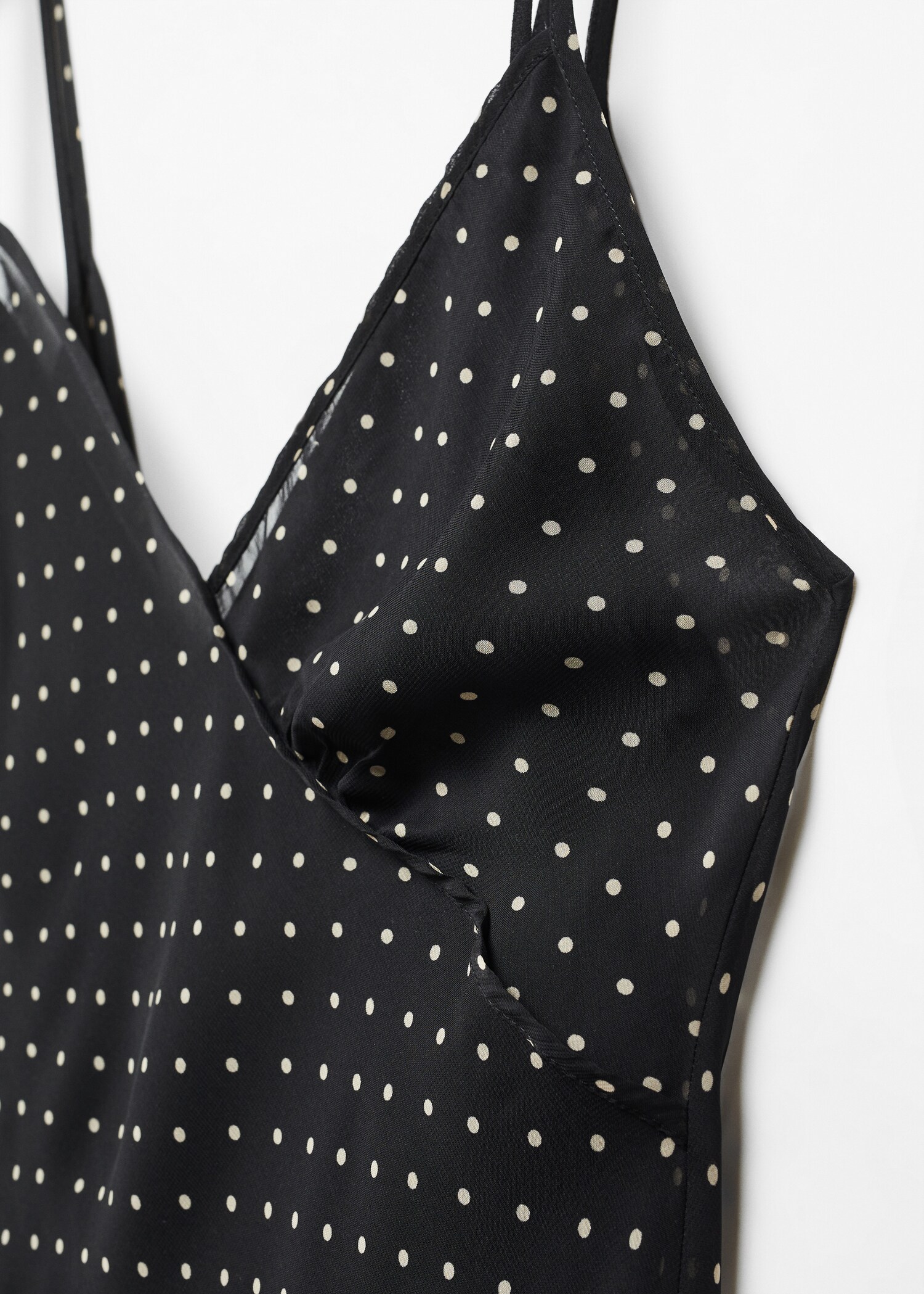 Vestido estampado bajo asimétrico - Detalle del artículo 8
