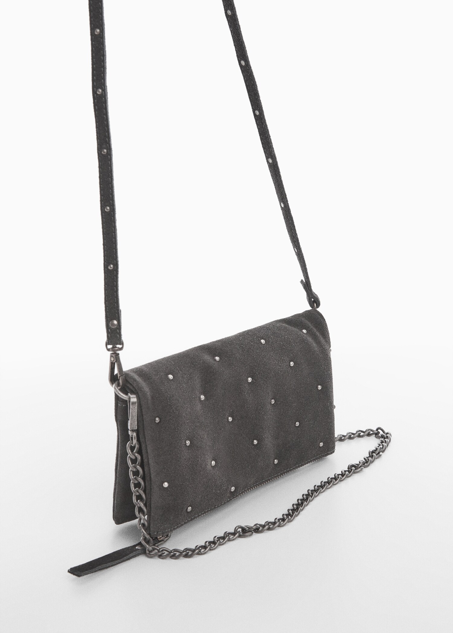 Sac croisé daim  - Plan moyen