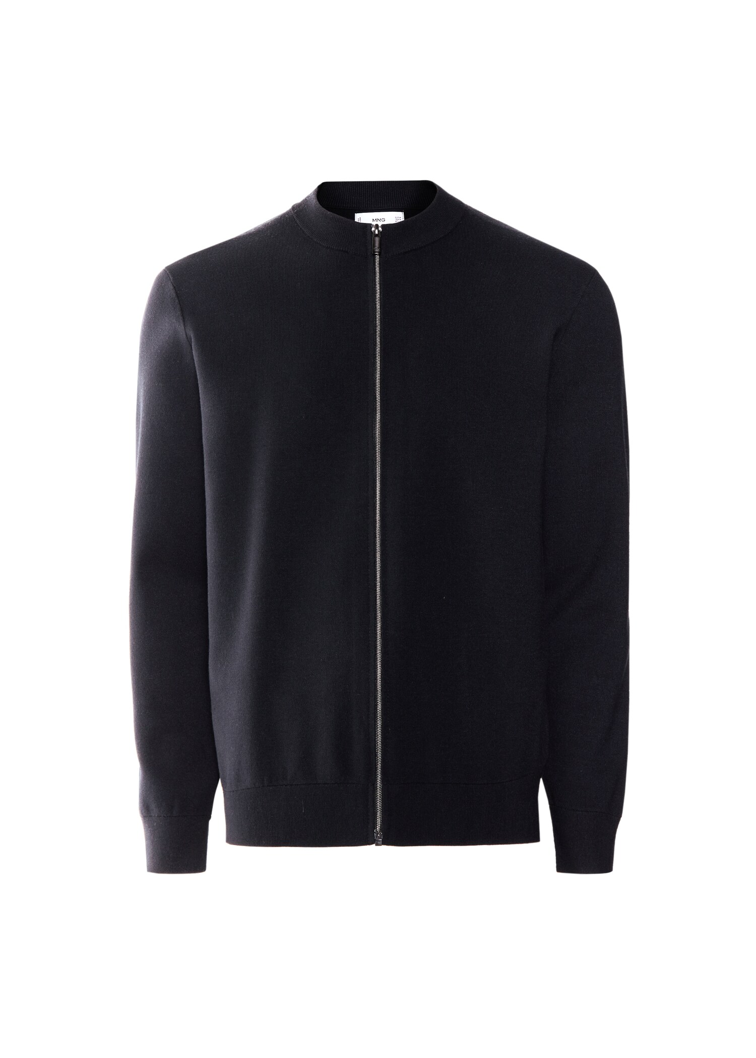 Thermoregulating zipped cardigan