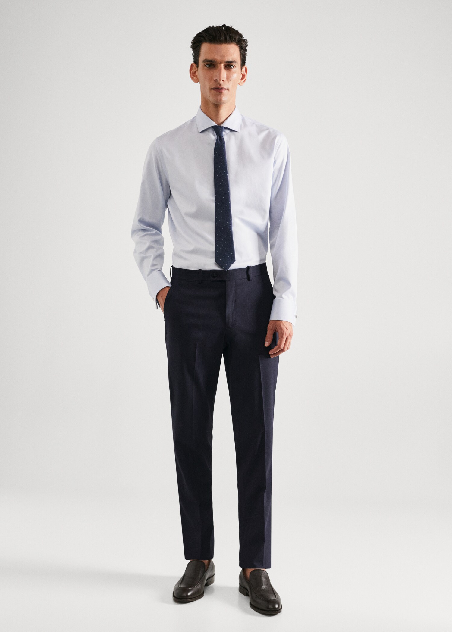 Wollen slim-fit pantalon - Detail van het artikel 4