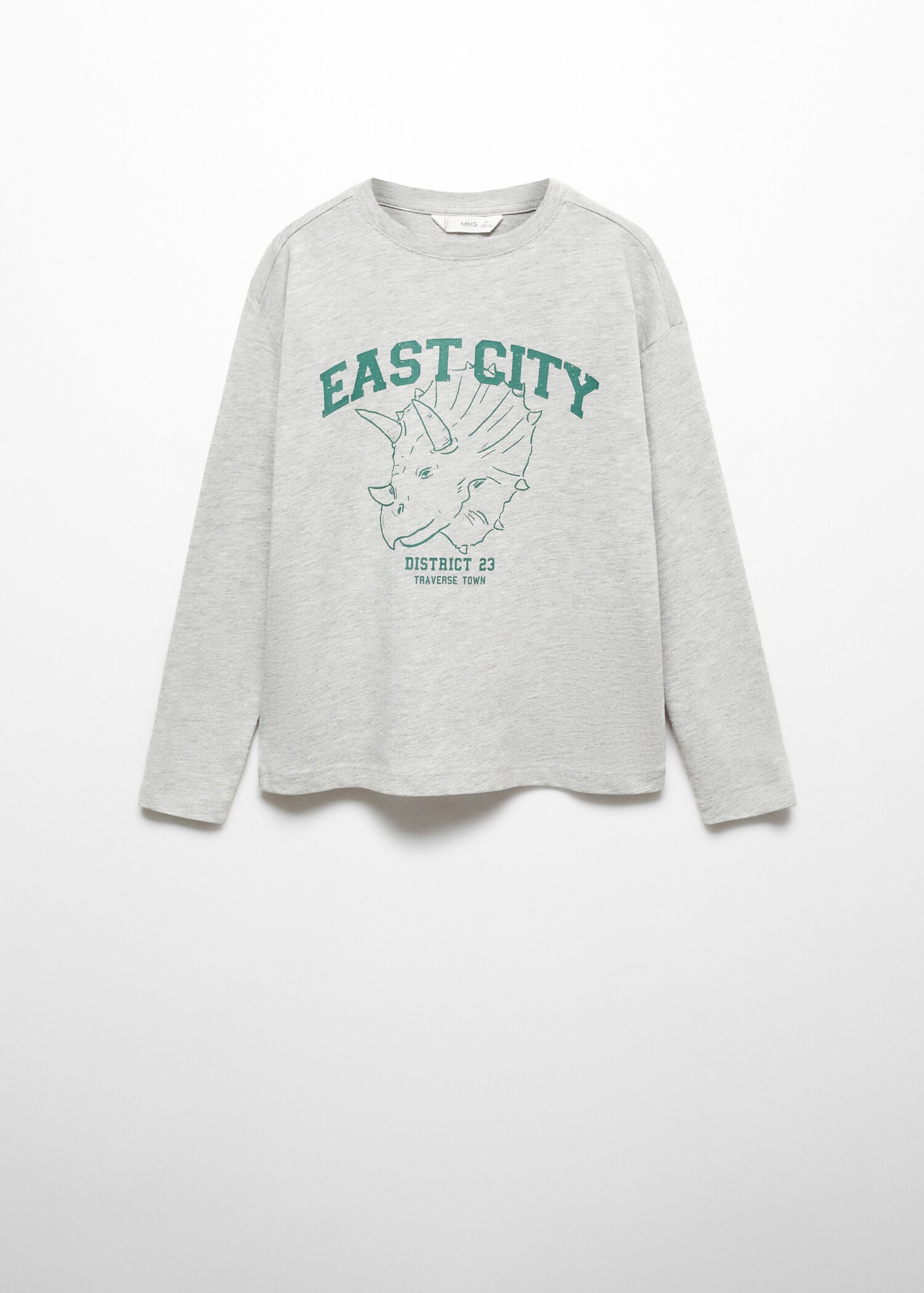 Katoenen T-shirt met print - Artikel zonder model