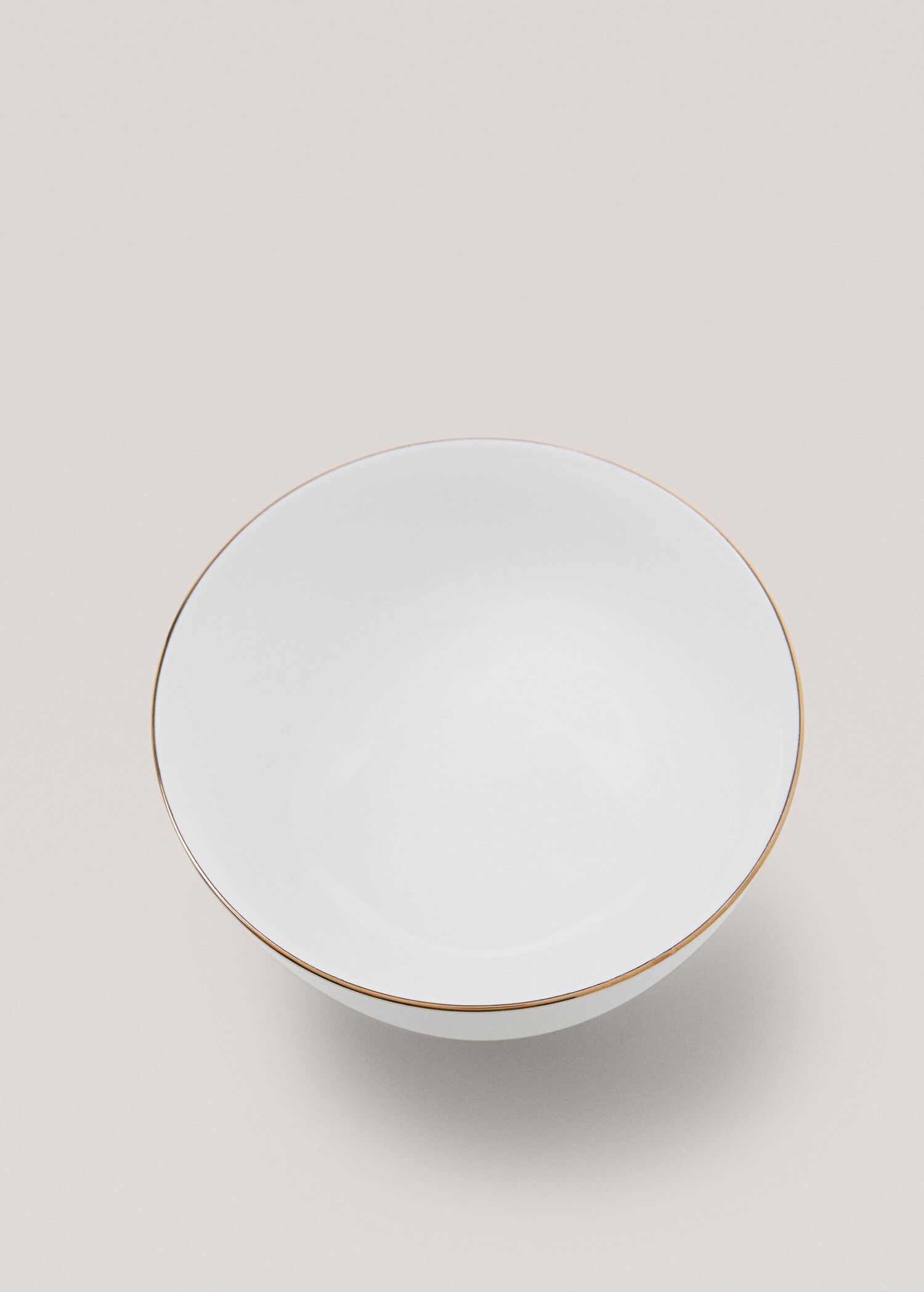 Gold-rimmed bowl - Details of the article 1