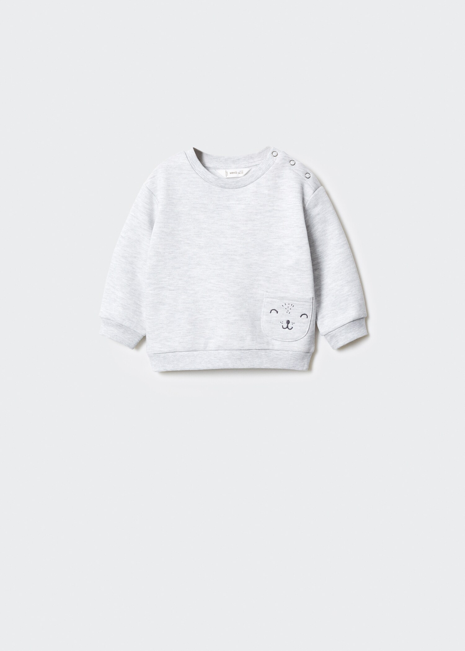 Sweat-shirt coton dessin - Article sans modèle