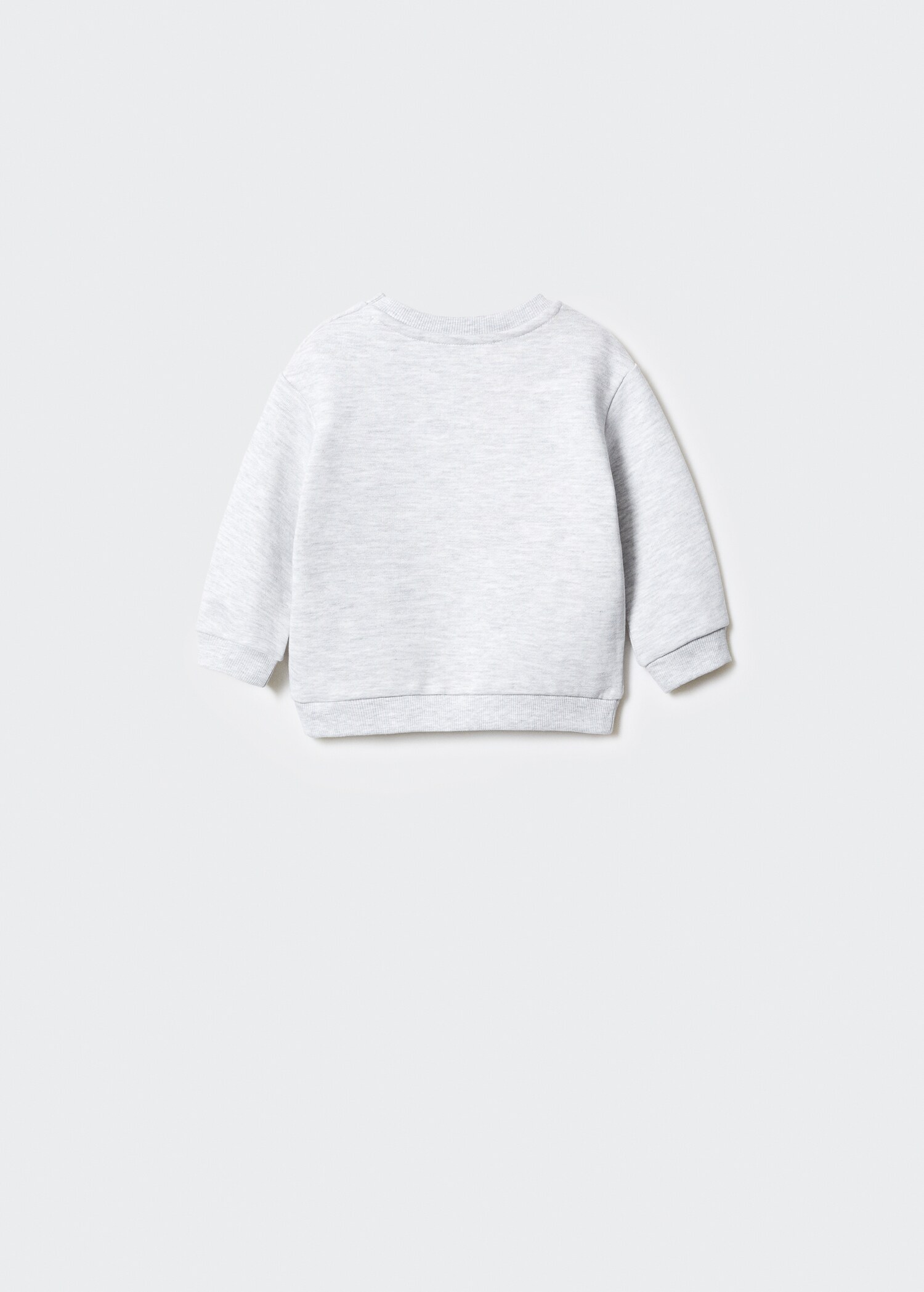 Sweat-shirt coton dessin - Verso de l’article