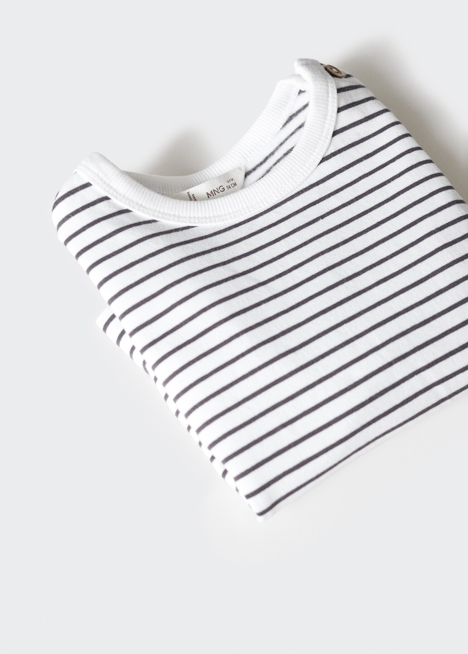 Sweat-shirt coton rayures - Détail de l'article 0