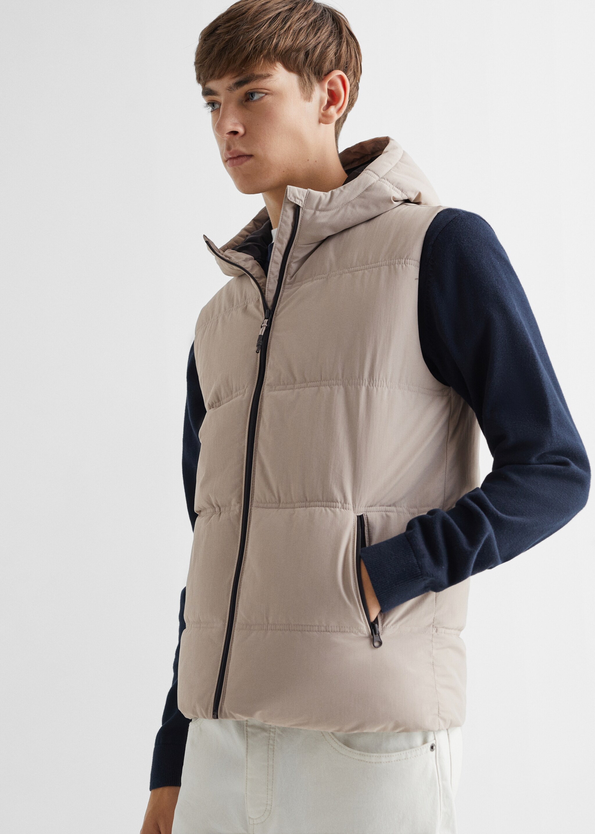 Quilted gilet - Medium plane