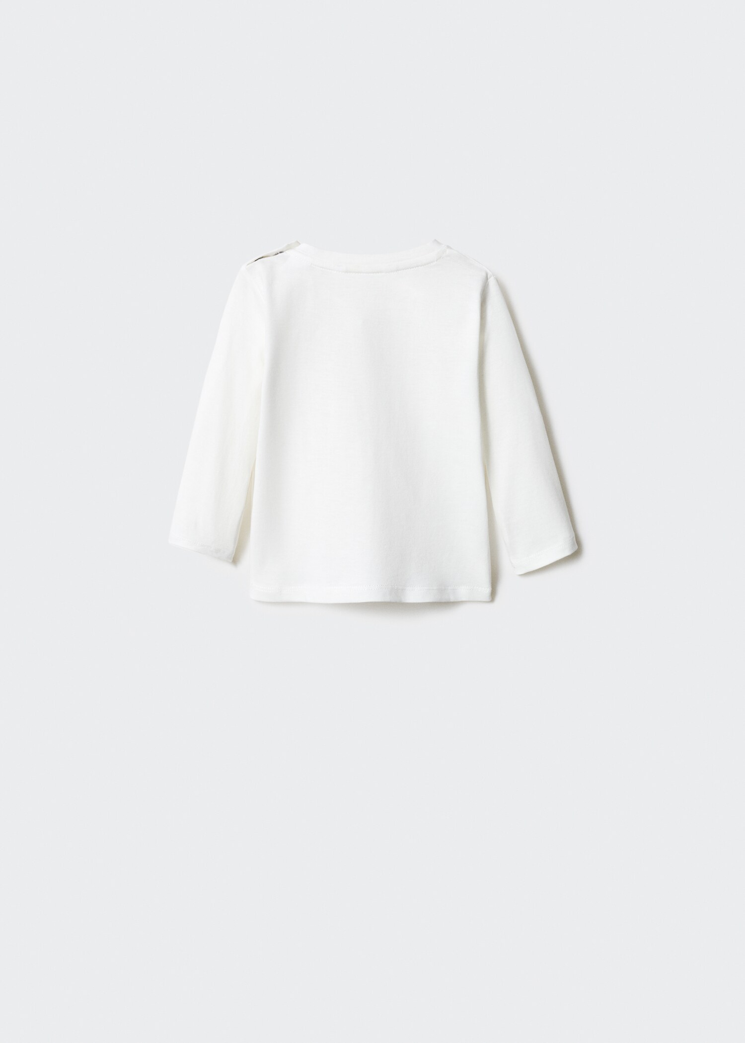Printed long sleeve t-shirt - Reverse of the article