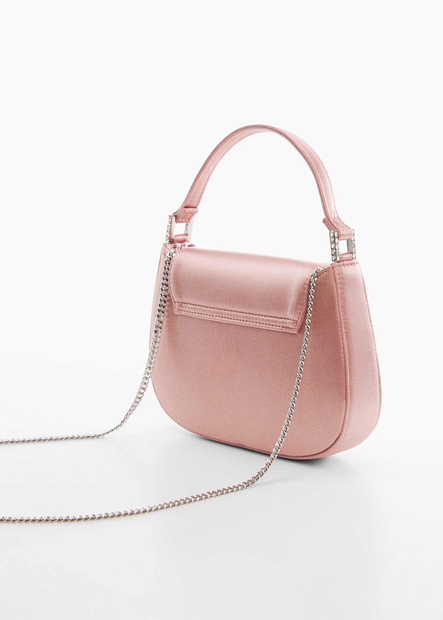 Rhinestone bag with flap and bow - Details of the article 2