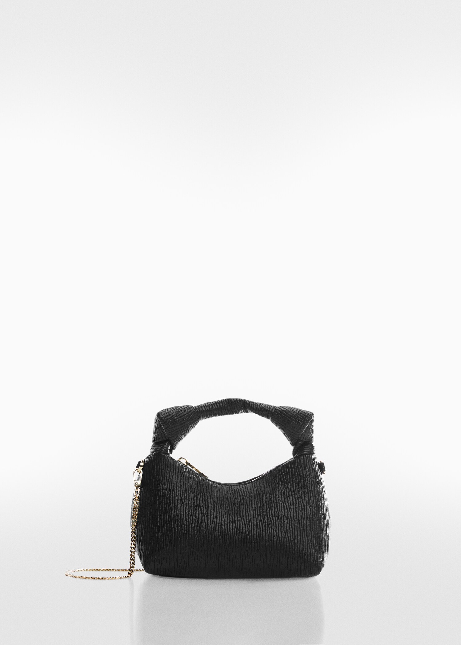 Textured knot handle bag - Article without model