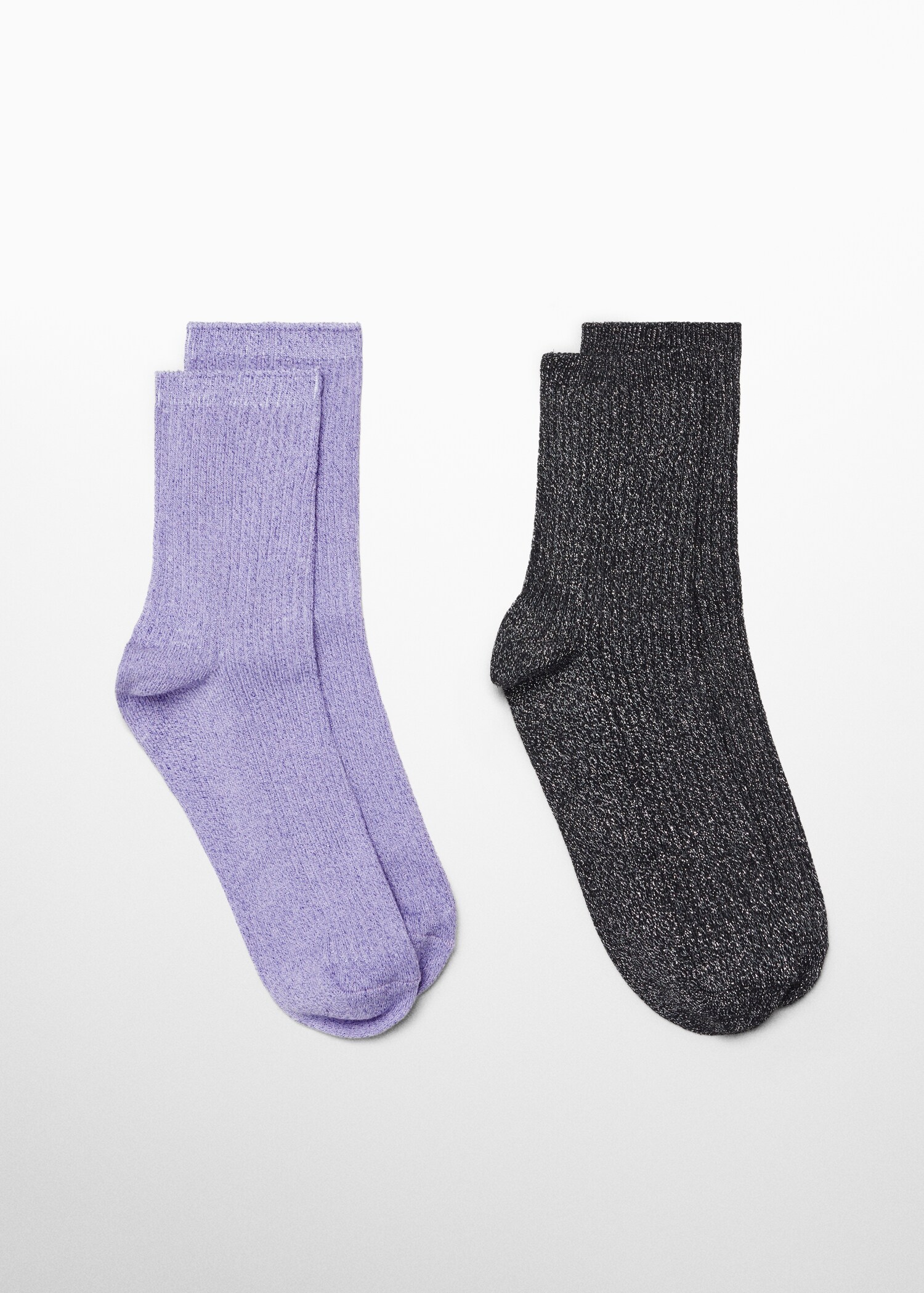 2 pack lurex socks - Article without model