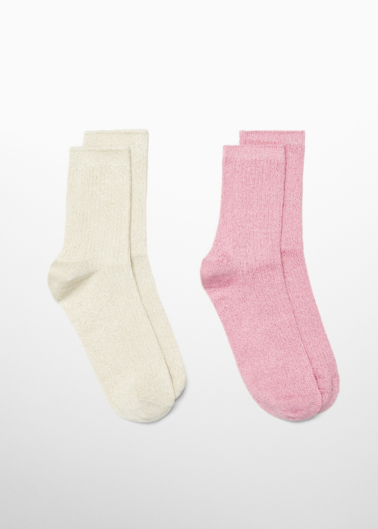 2 pack lurex socks - Article without model