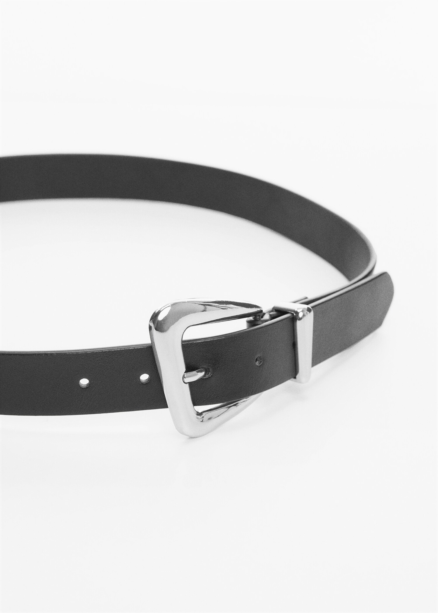 Belt with irregular buckle  - Medium plane