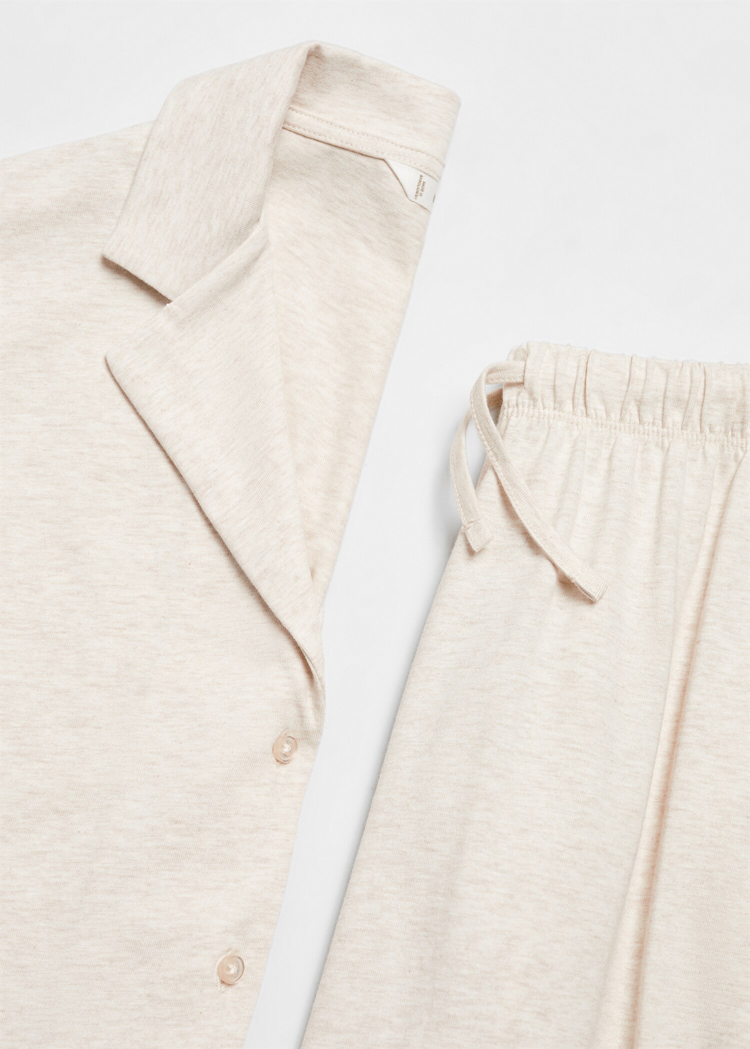 Cotton long pyjamas - Details of the article 8