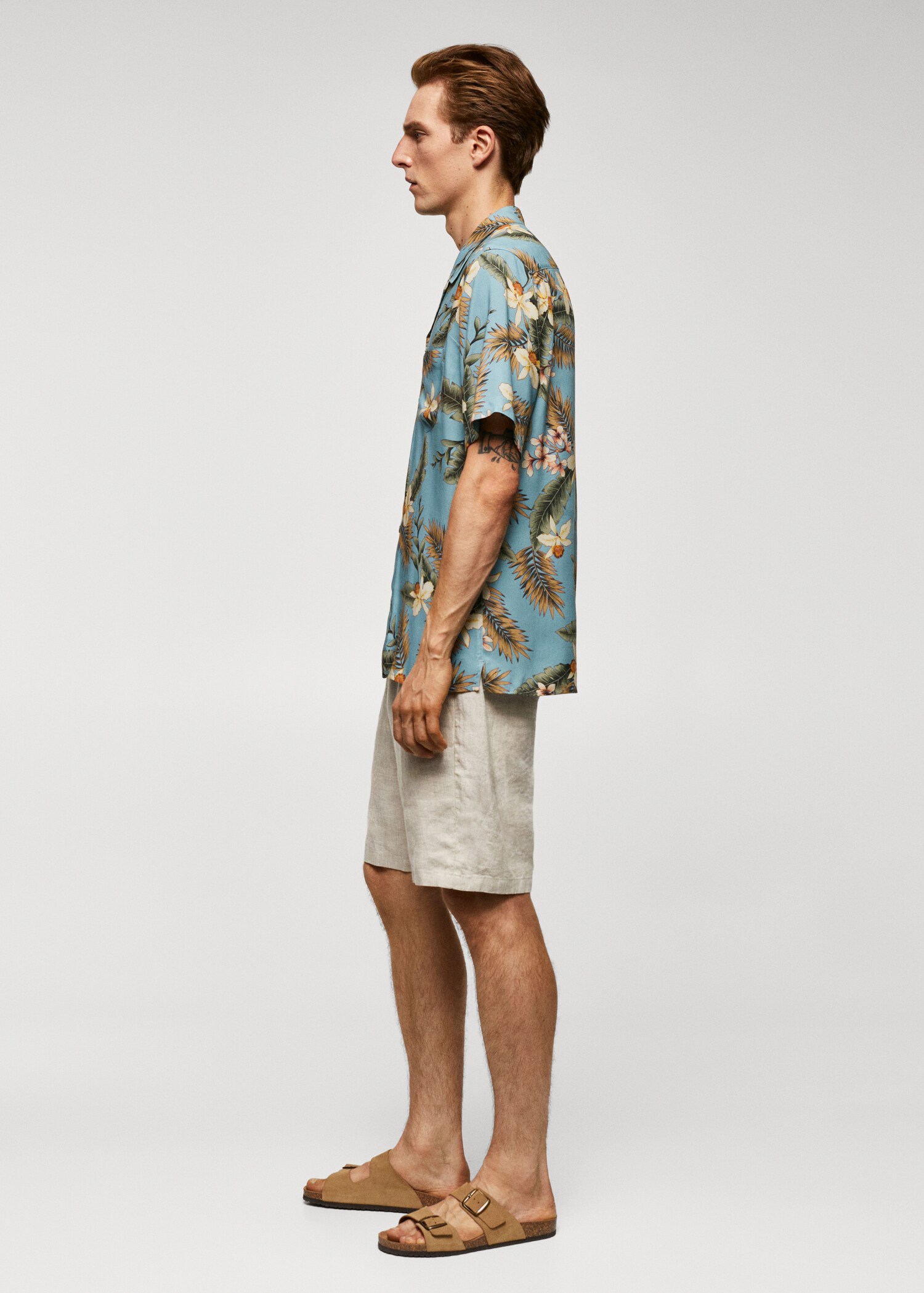Chemise regular-fit en imprimé hawaïen - Détail de l'article 2