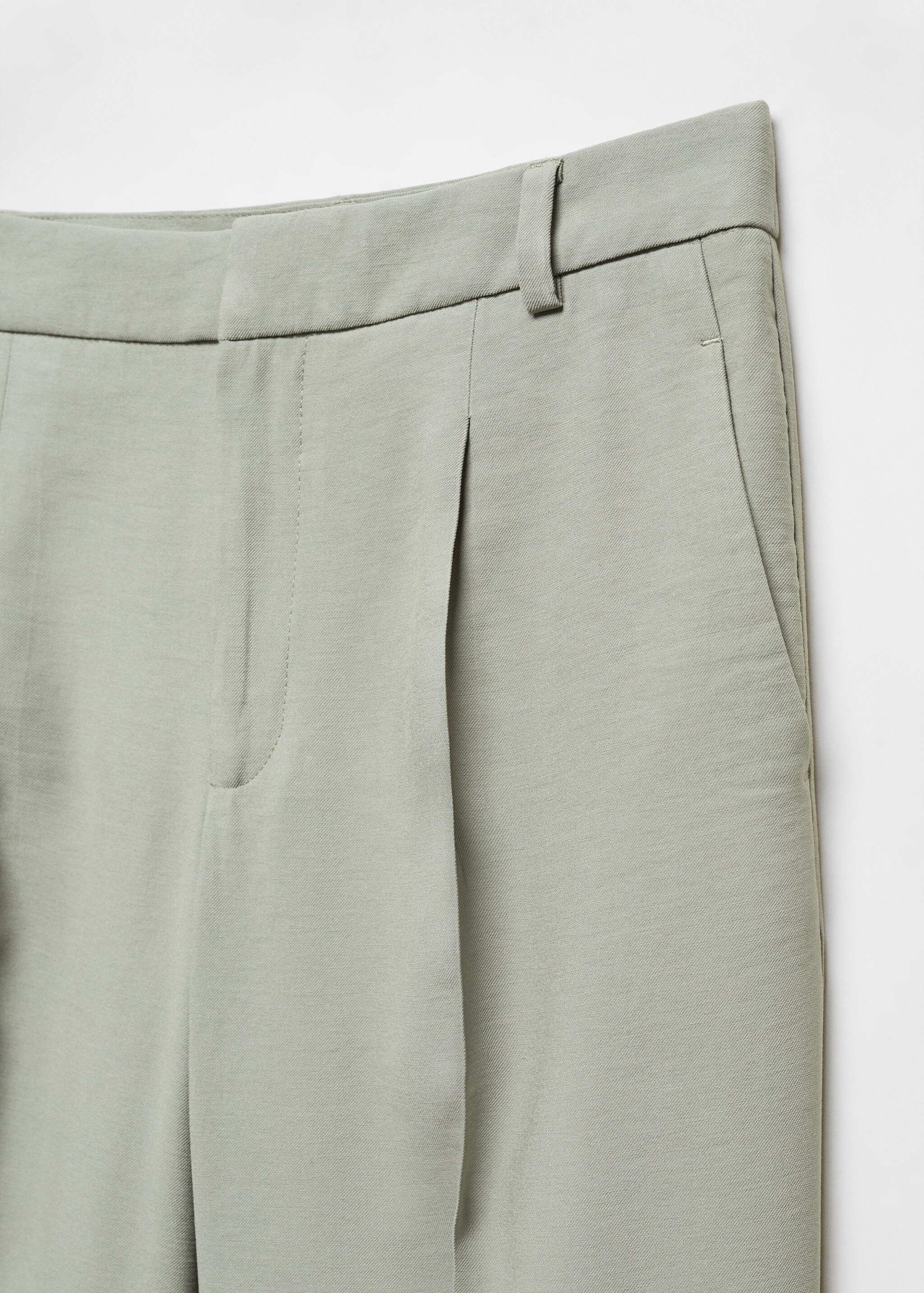 Pilili düz kesim pantolon  - Ürün detayı 8