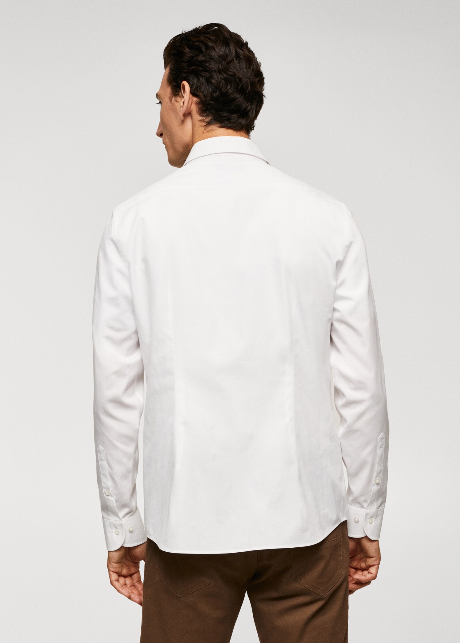 Chemise slim fit 100 % coton - Verso de l’article