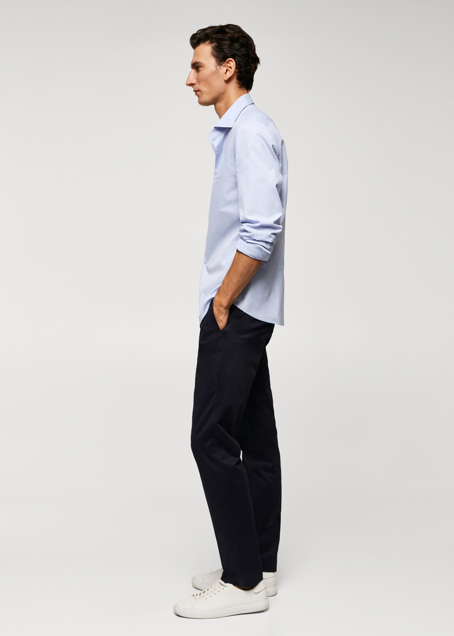 Chemise slim fit 100 % coton - Détail de l'article 2