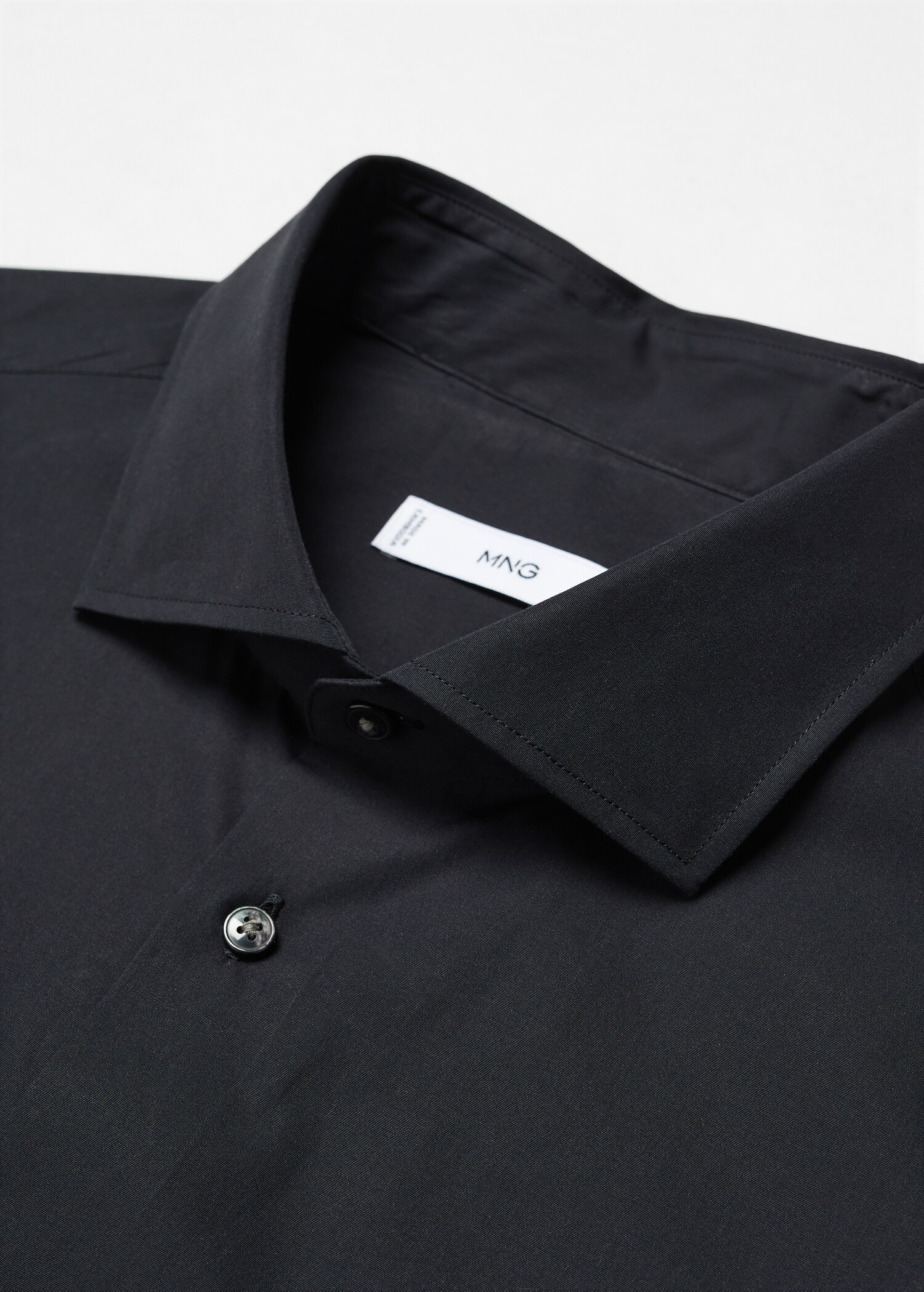 Рубашка slim fit 100% хлопок - Деталь изделия 8