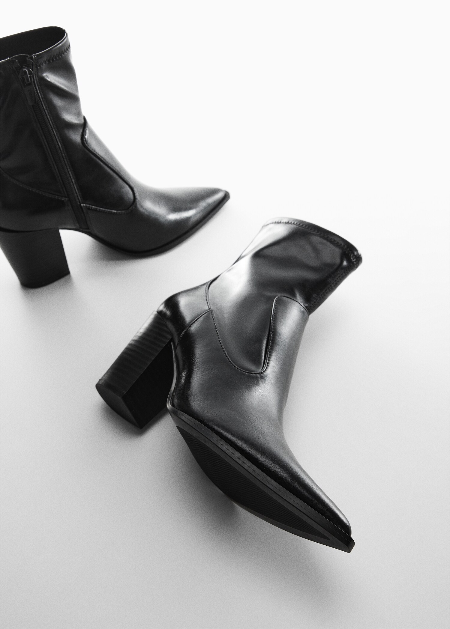 Bottines pointues fermeture Éclair - Détail de l'article 5