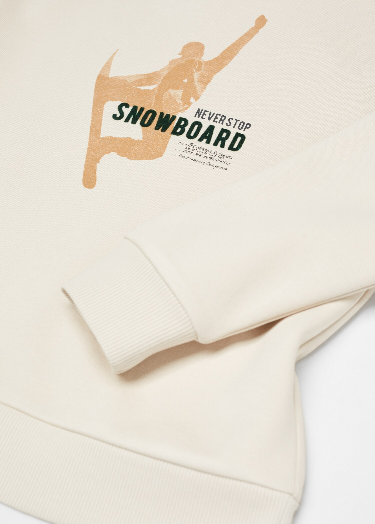 Mintás pamut sweatshirt - A termék adatai 8