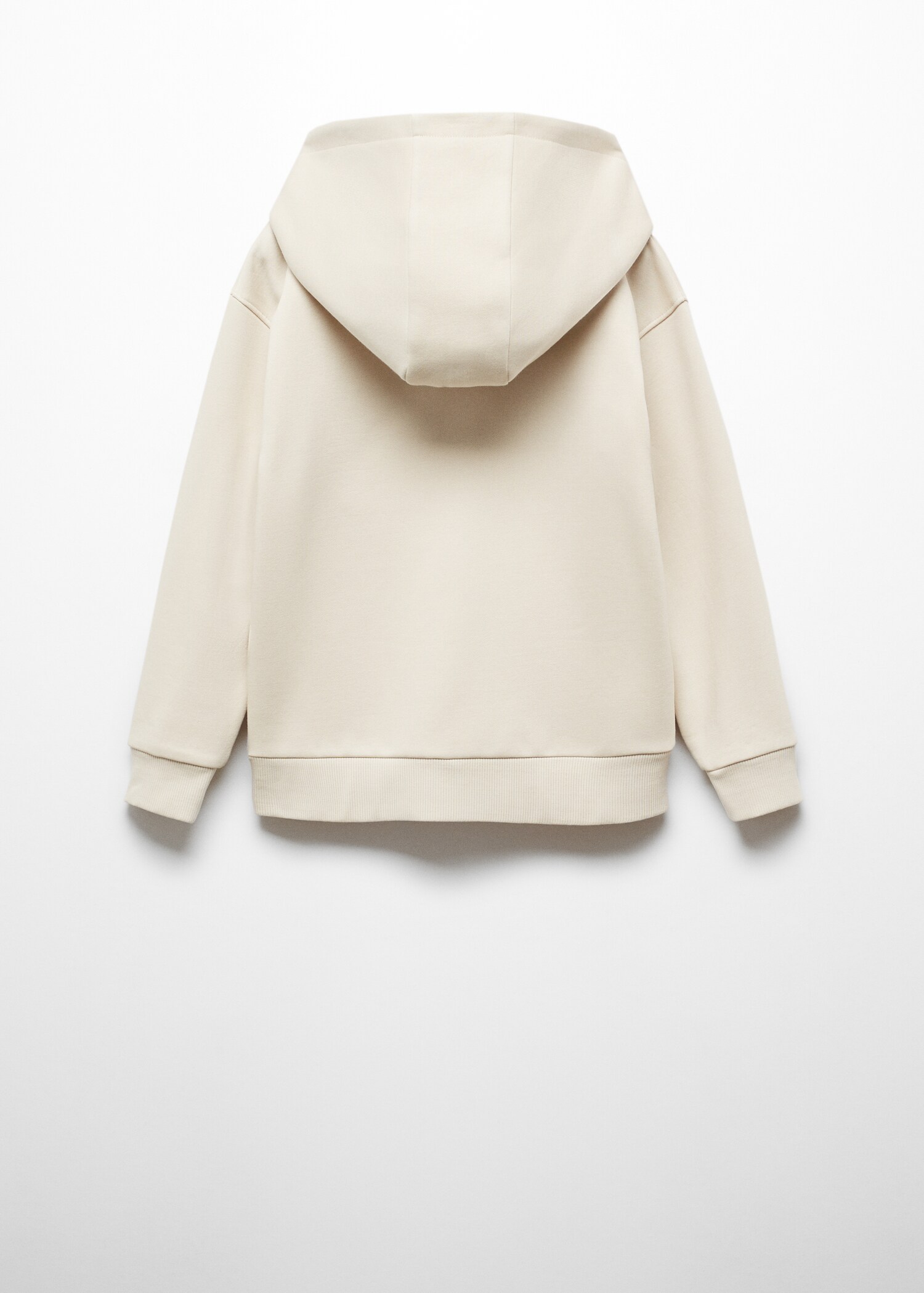Mintás pamut sweatshirt - A cikk hátulja