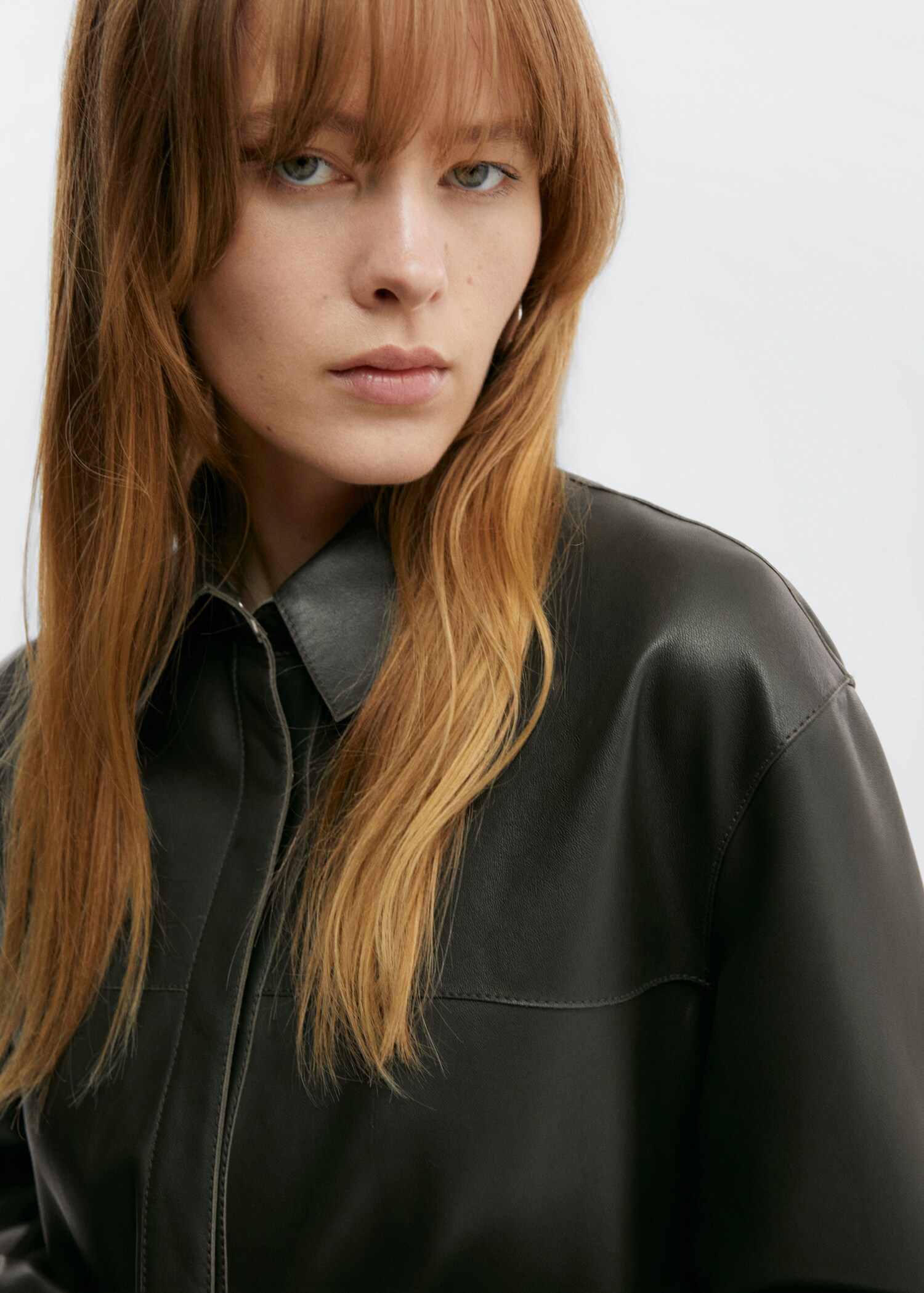 Surchemise cuir - Verso de l’article