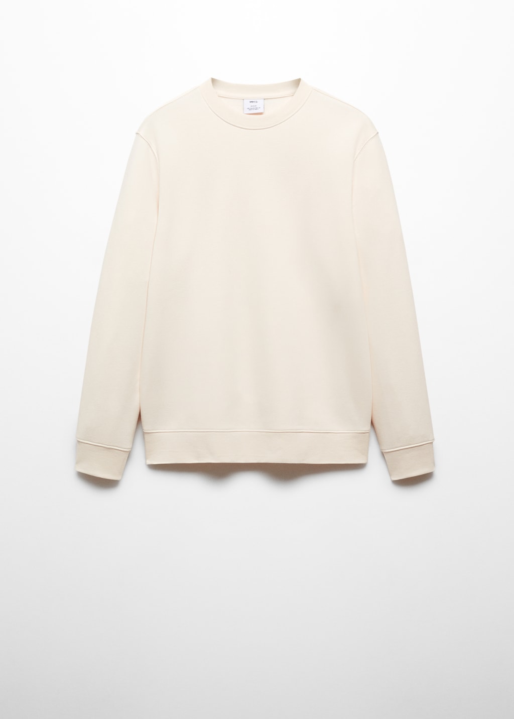 Lightweight white sweatshirt discount